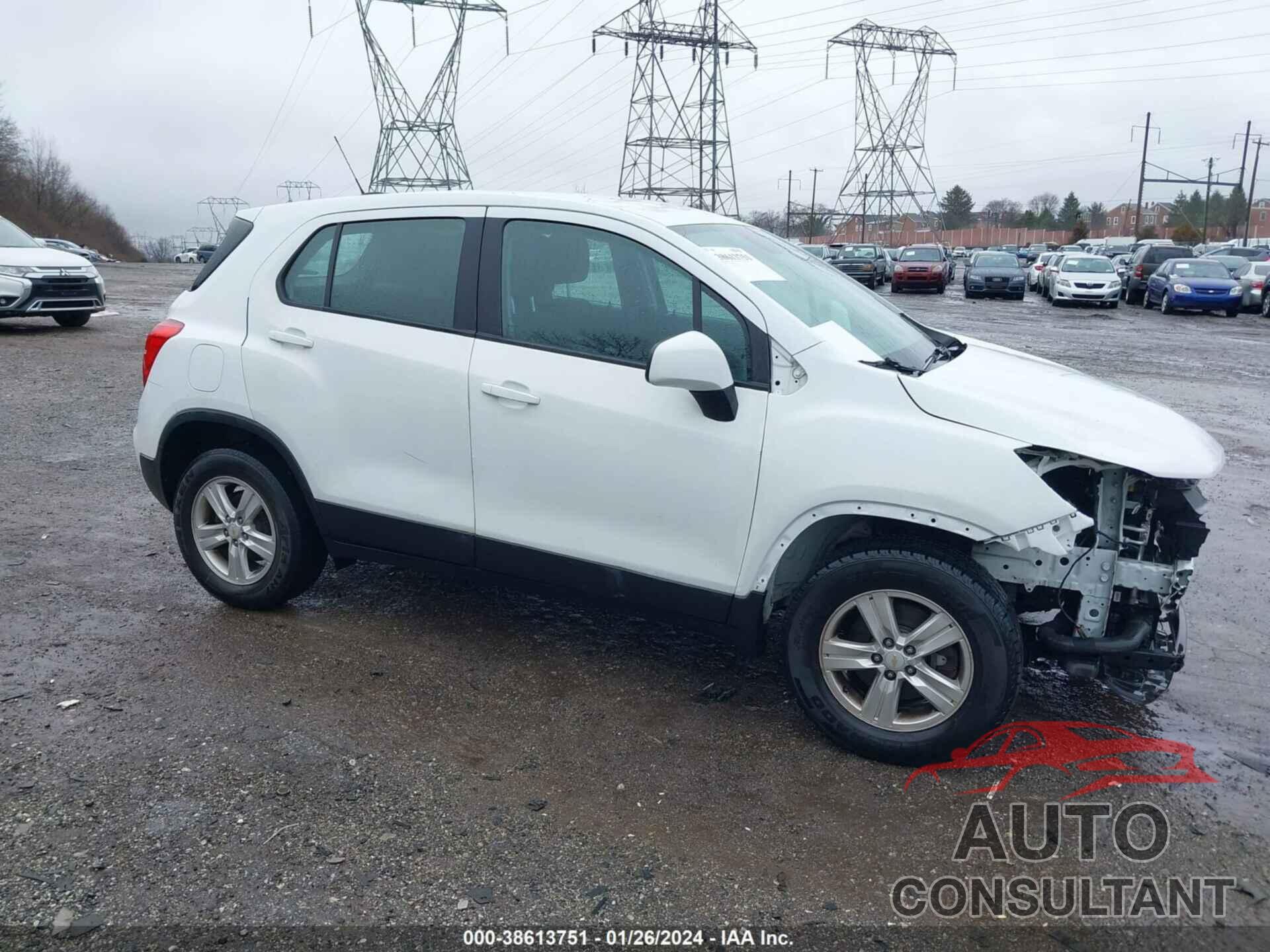 CHEVROLET TRAX 2017 - KL7CJNSB4HB131760