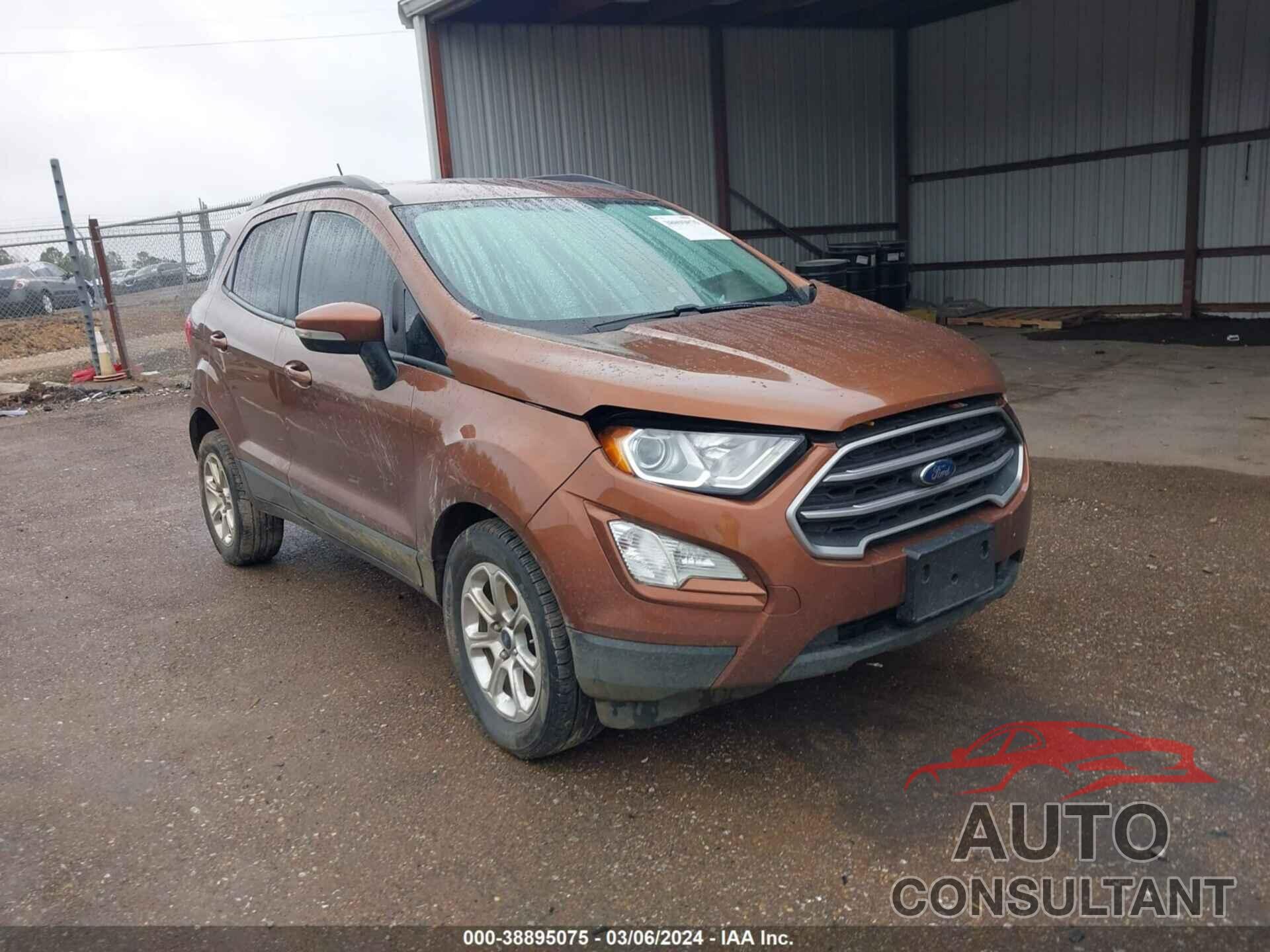 FORD ECOSPORT 2020 - MAJ3S2GEXLC359515