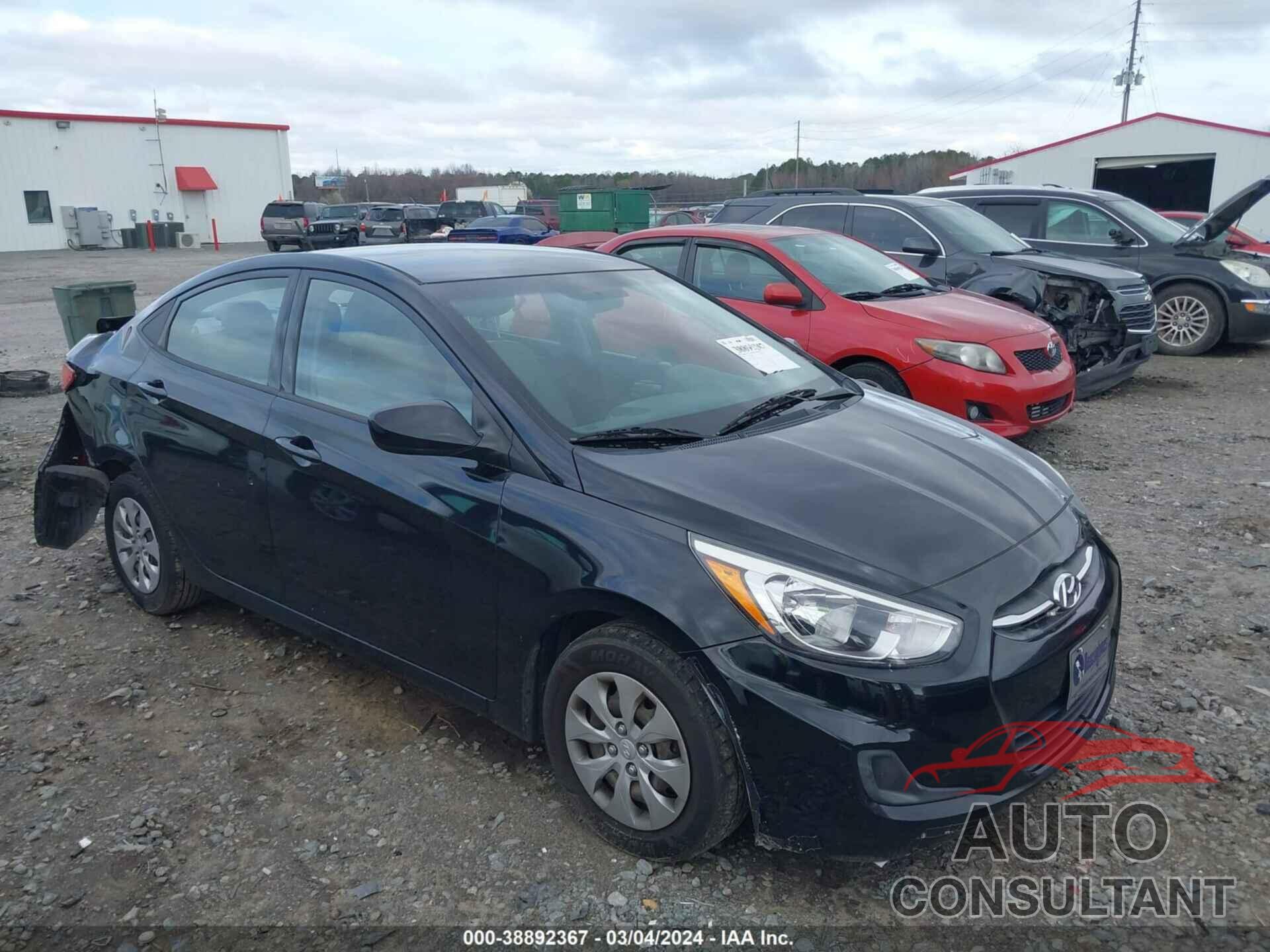 HYUNDAI ACCENT 2016 - KMHCT4AE4GU155901