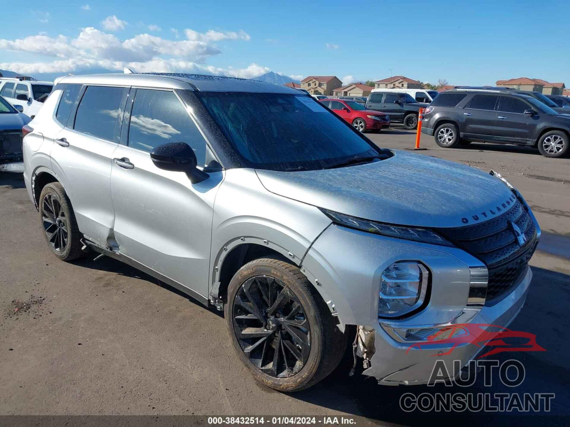 MITSUBISHI OUTLANDER 2022 - JA4J3UA8XNZ069153