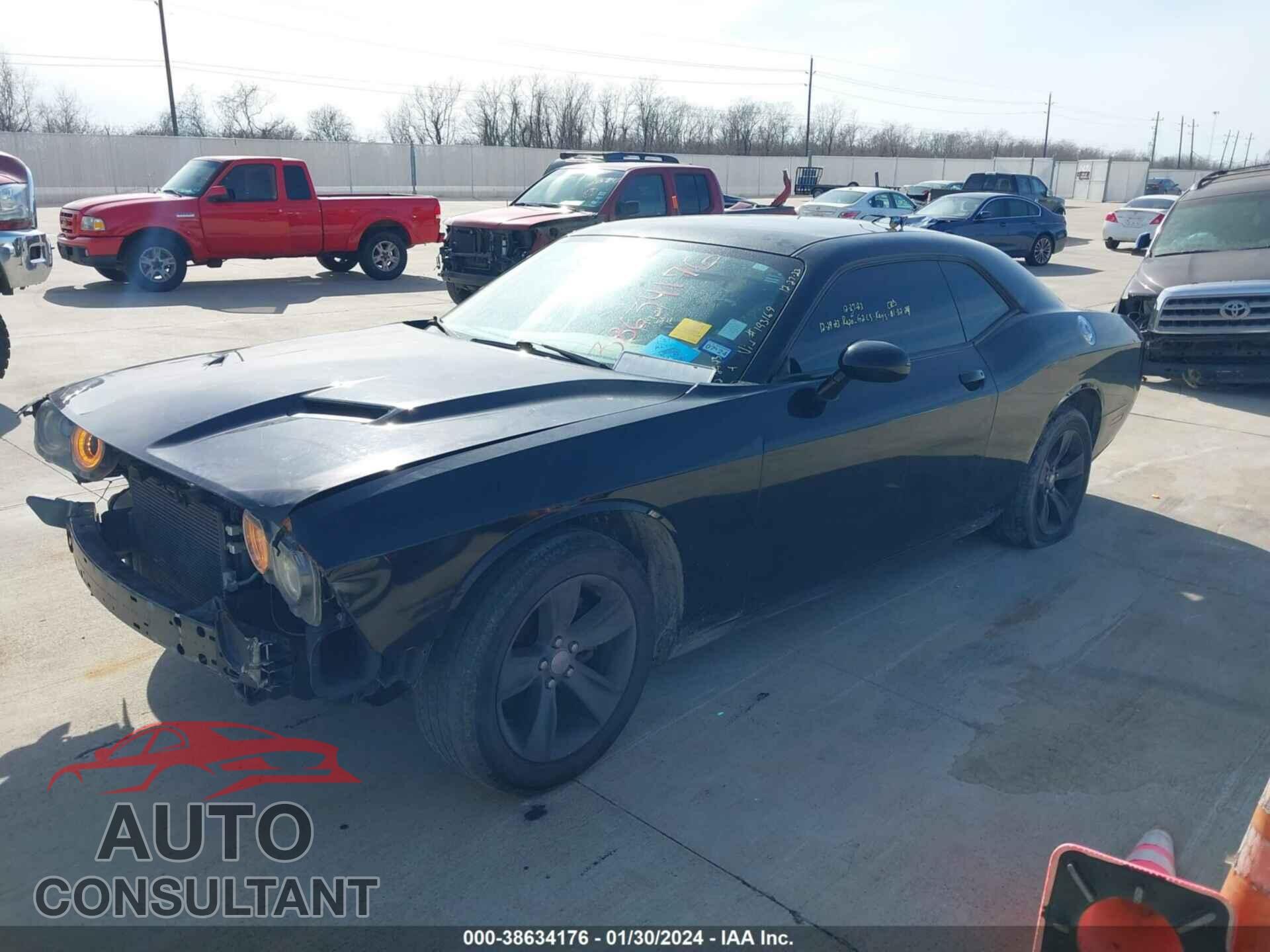 DODGE CHALLENGER 2016 - 2C3CDZAGXGH193169