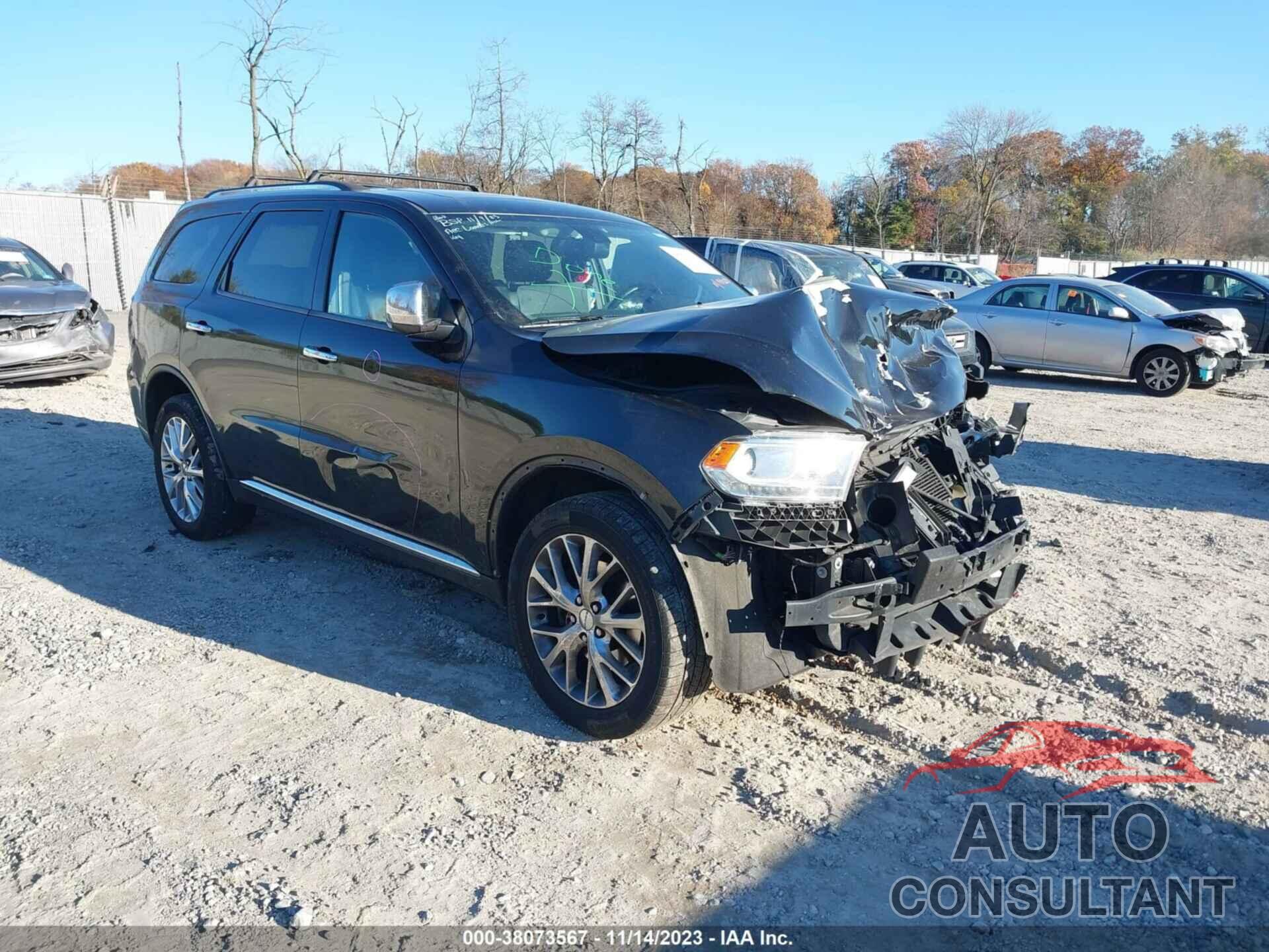 DODGE DURANGO 2015 - 1C4RDJEG9FC816901