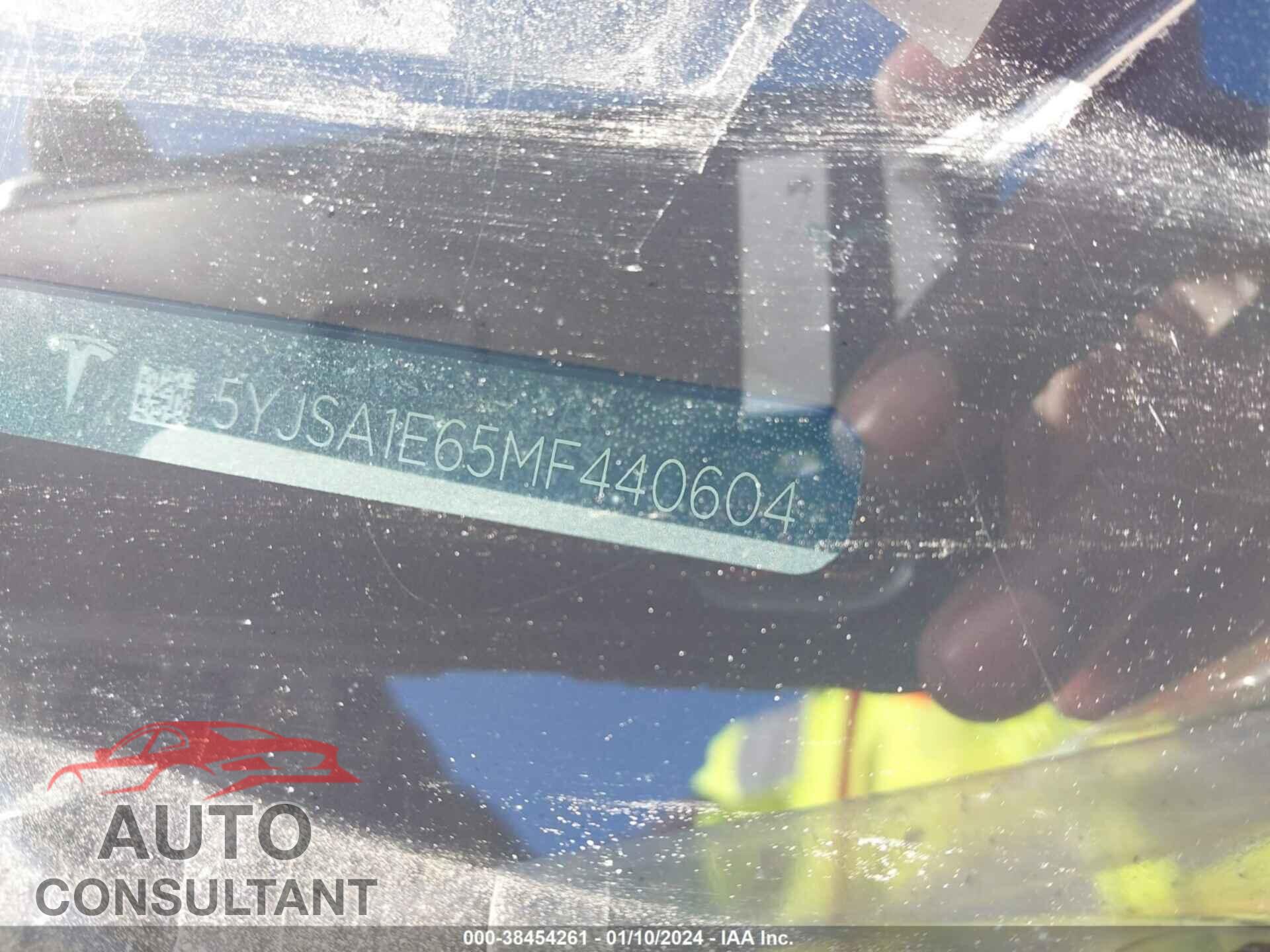 TESLA MODEL S 2021 - 5YJSA1E65MF440604