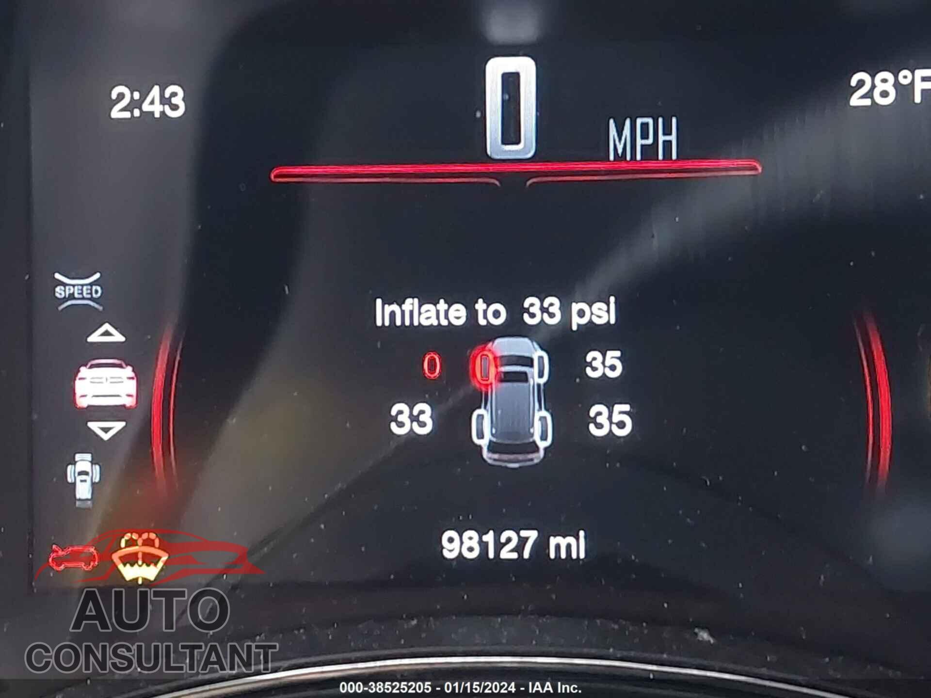 DODGE DURANGO 2018 - 1C4RDJDG4JC359733
