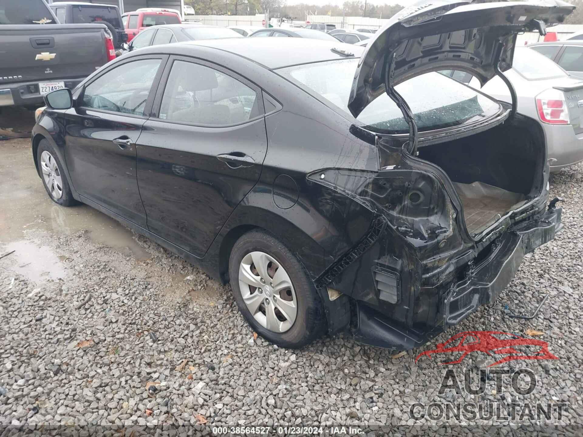 HYUNDAI ELANTRA 2016 - KMHDH4AEXGU575569