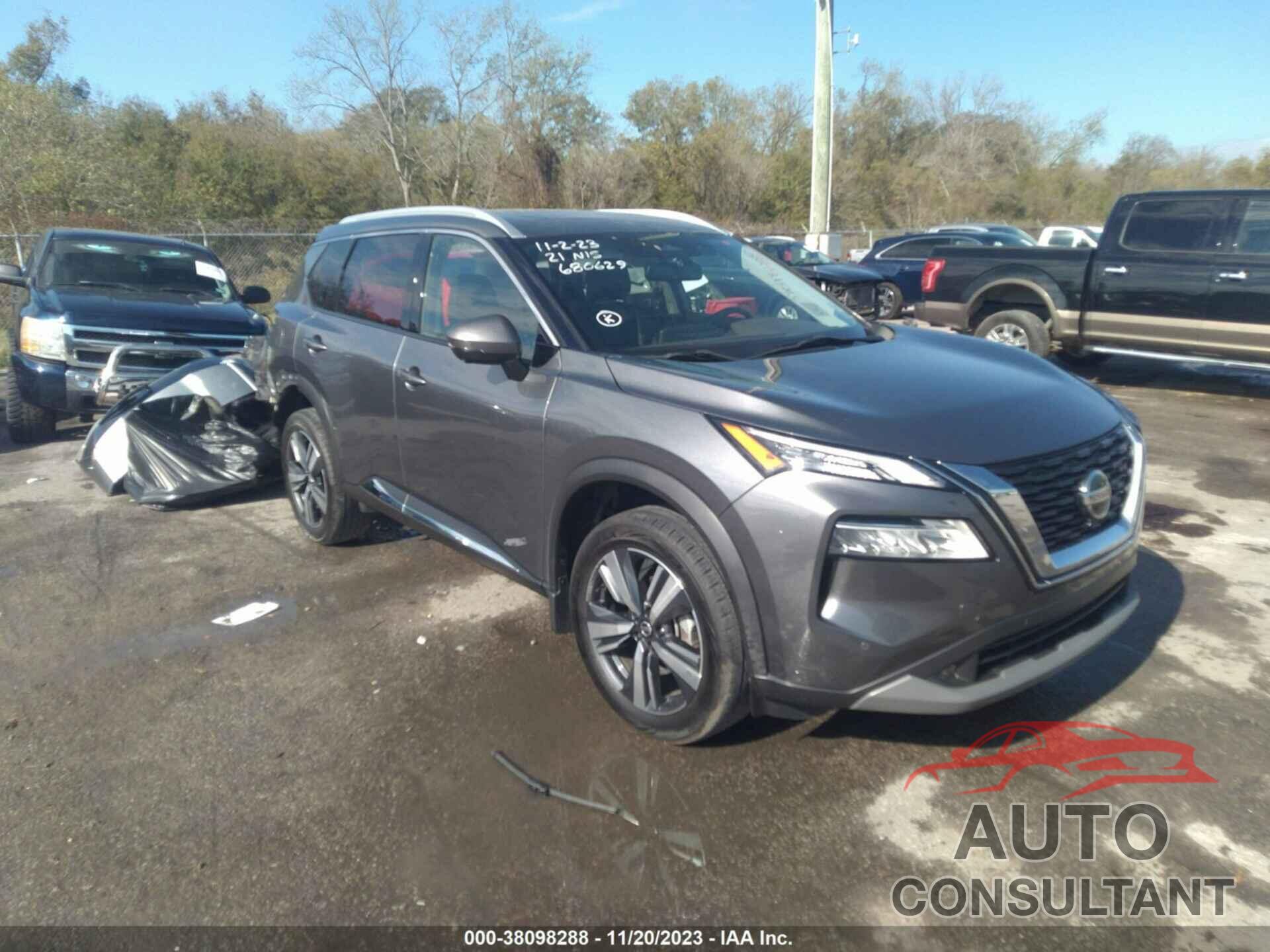 NISSAN ROGUE 2021 - 5N1AT3CA2MC680629