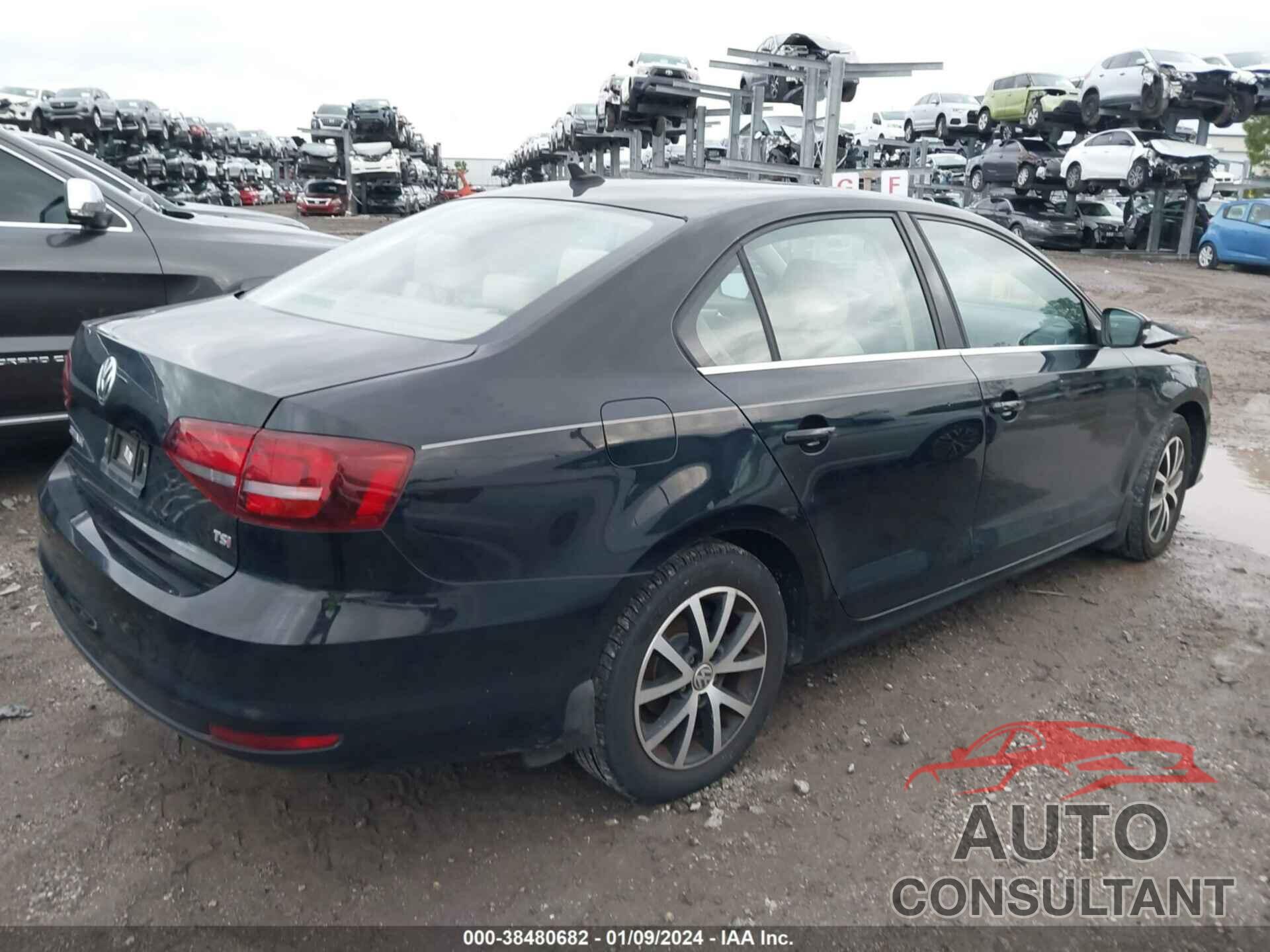 VOLKSWAGEN JETTA 2017 - 3VWDB7AJ3HM224560