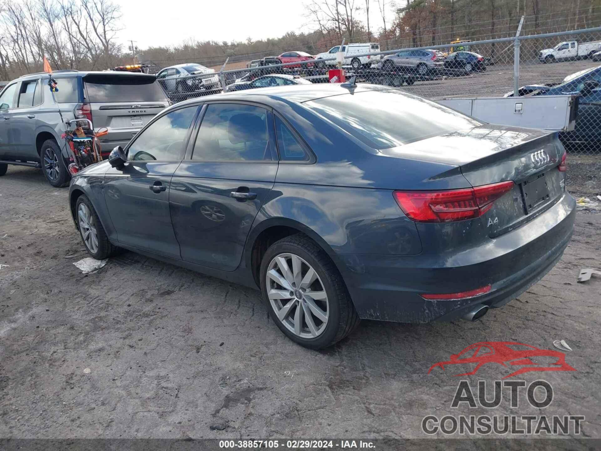 AUDI A4 2017 - WAUANAF46HN060026