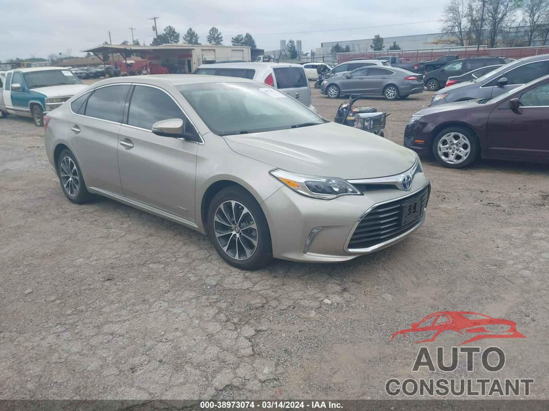 TOYOTA AVALON HYBRID 2016 - 4T1BD1EB2GU049194