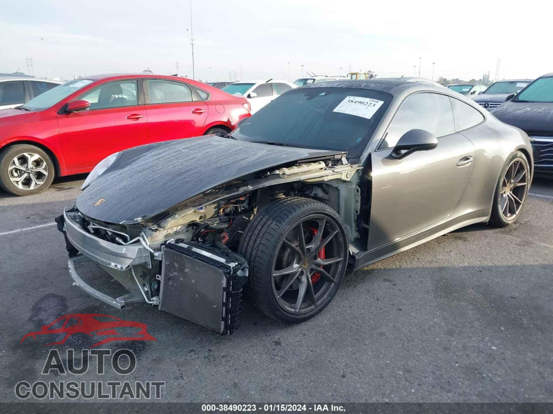 PORSCHE 911 2017 - WP0AB2A92HS122446
