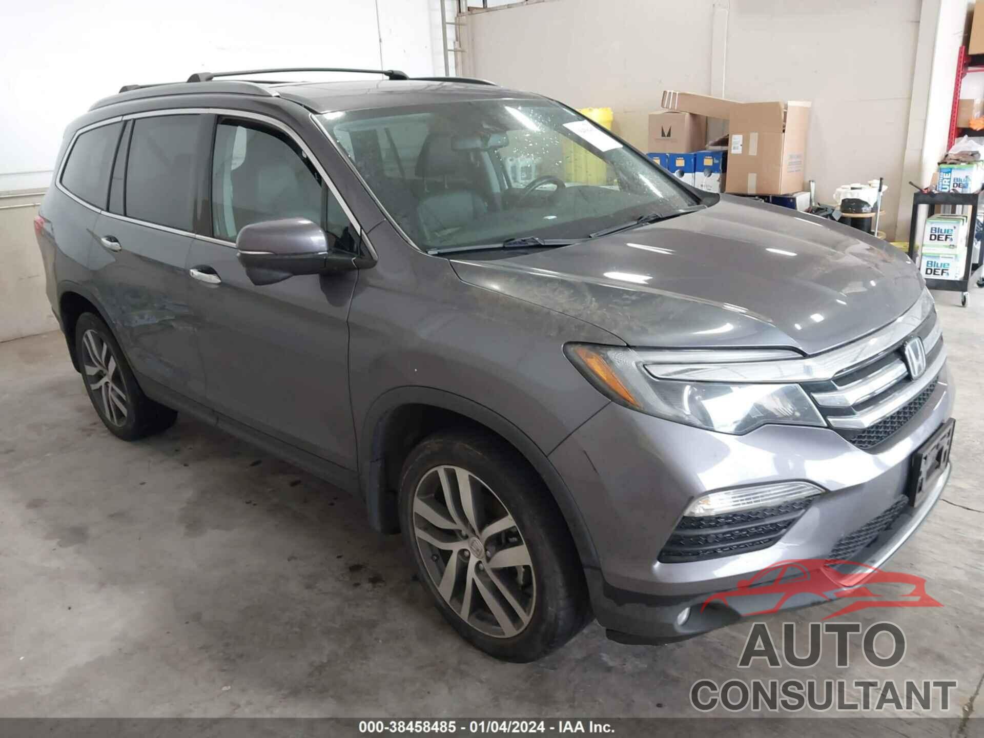 HONDA PILOT 2016 - 5FNYF6H98GB085320