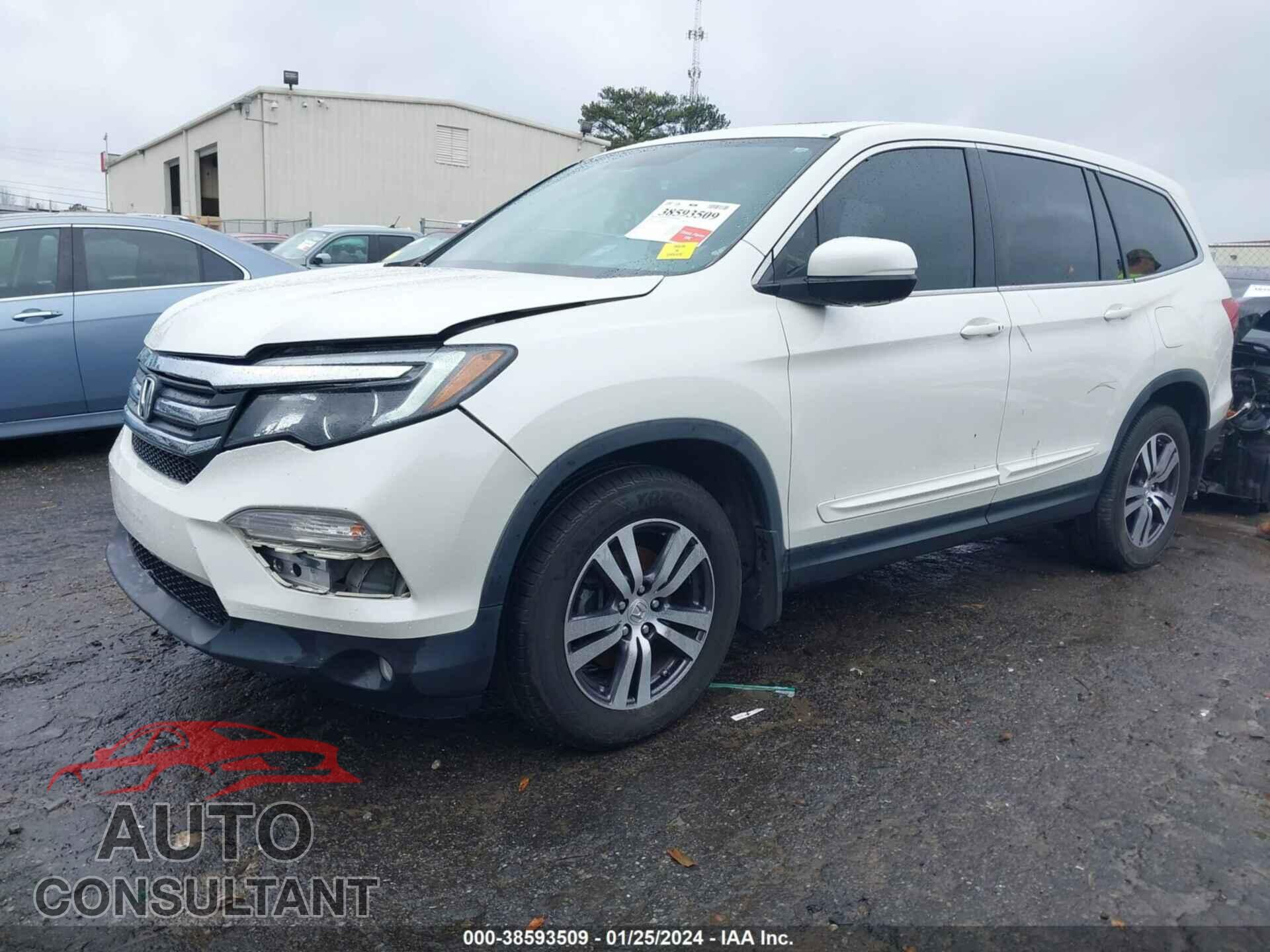 HONDA PILOT 2018 - 5FNYF5H53JB007204