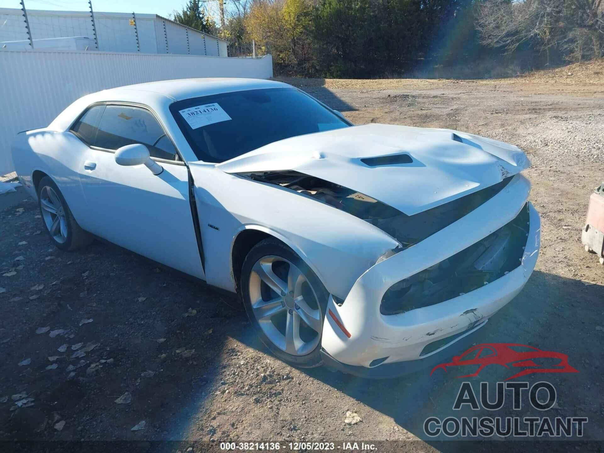 DODGE CHALLENGER 2016 - 2C3CDZBT9GH138224