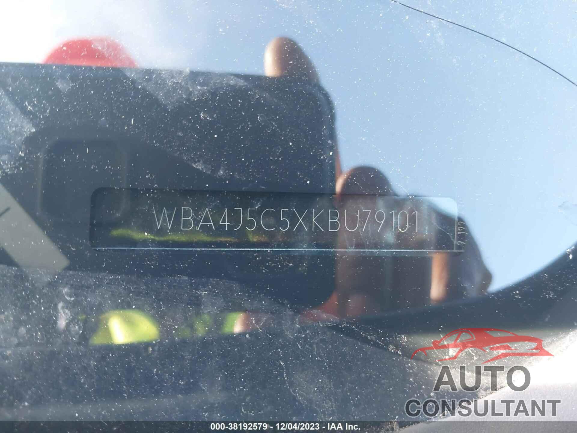 BMW 440I GRAN COUPE 2019 - WBA4J5C5XKBU79101