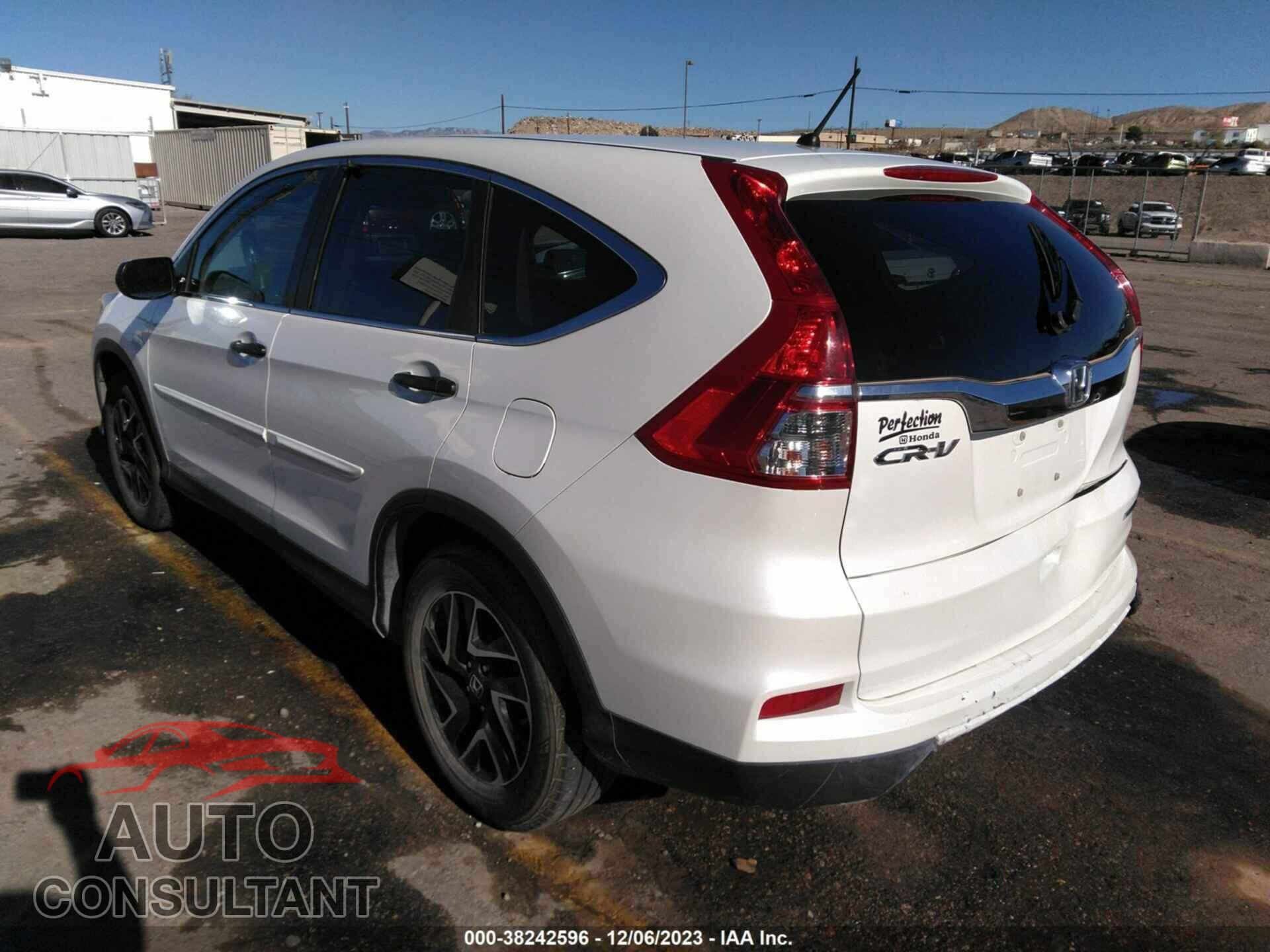 HONDA CR-V 2016 - 5J6RM3H43GL014885