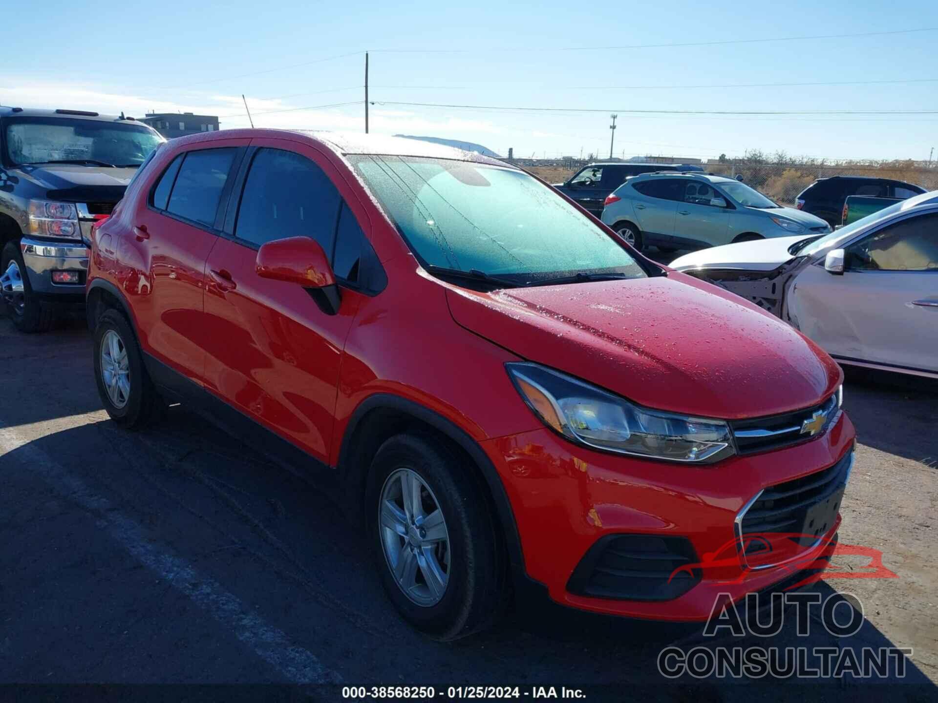 CHEVROLET TRAX 2020 - KL7CJKSB8LB340779