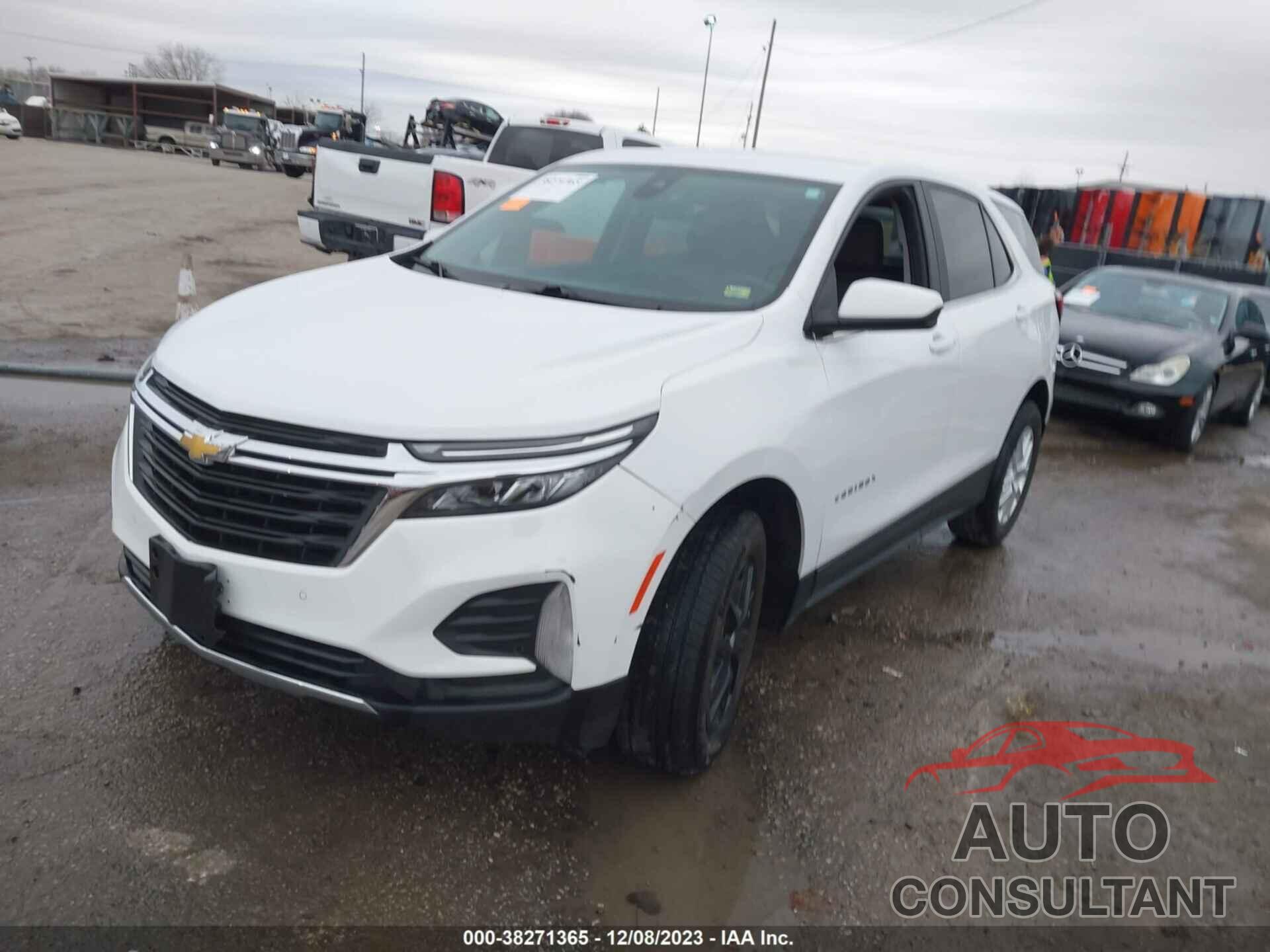 CHEVROLET EQUINOX 2022 - 3GNAXUEV8NL203361