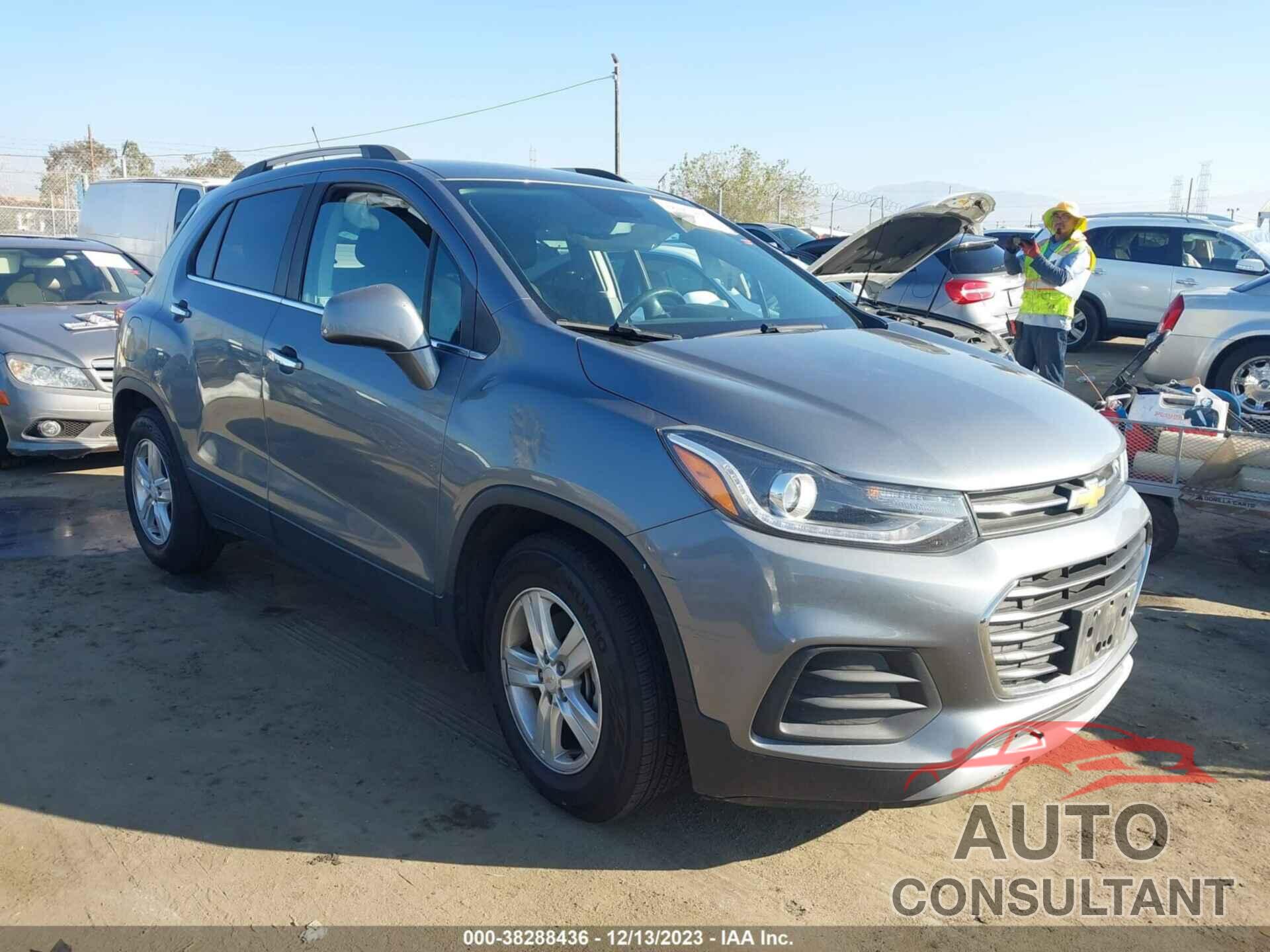 CHEVROLET TRAX 2019 - KL7CJLSB7KB897851