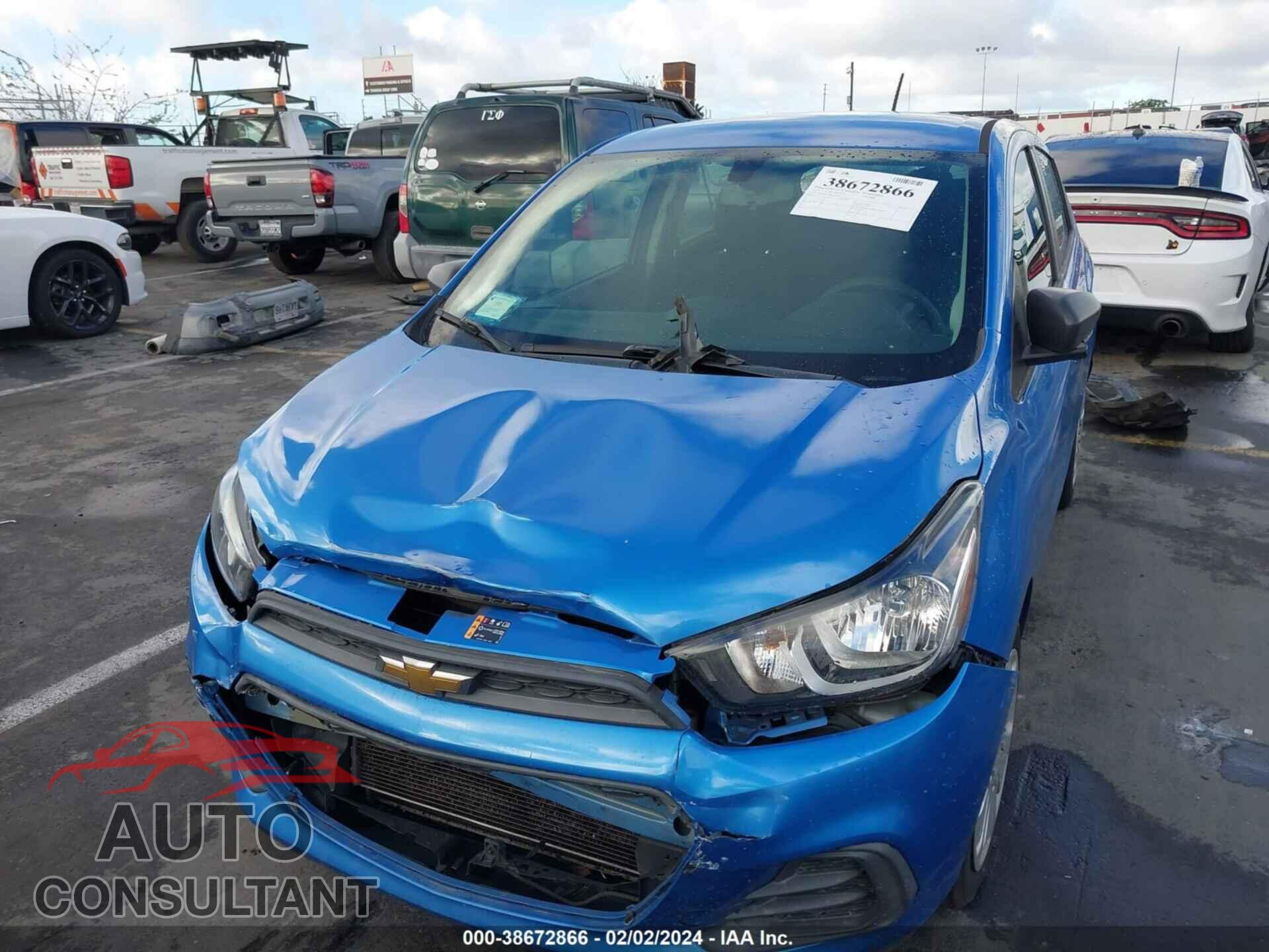 CHEVROLET SPARK 2017 - KL8CB6SA7HC700701