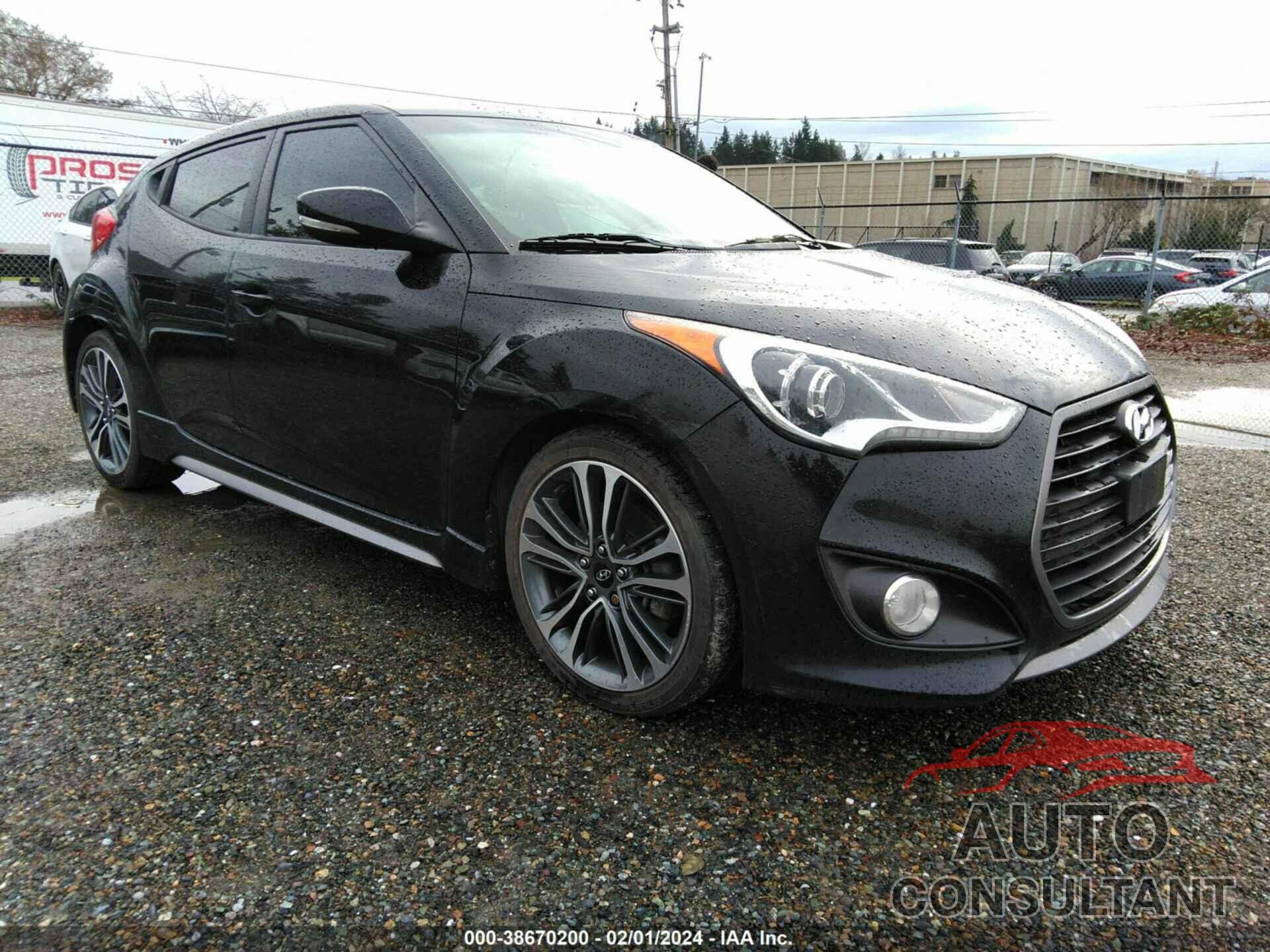 HYUNDAI VELOSTER 2016 - KMHTC6AE5GU255937