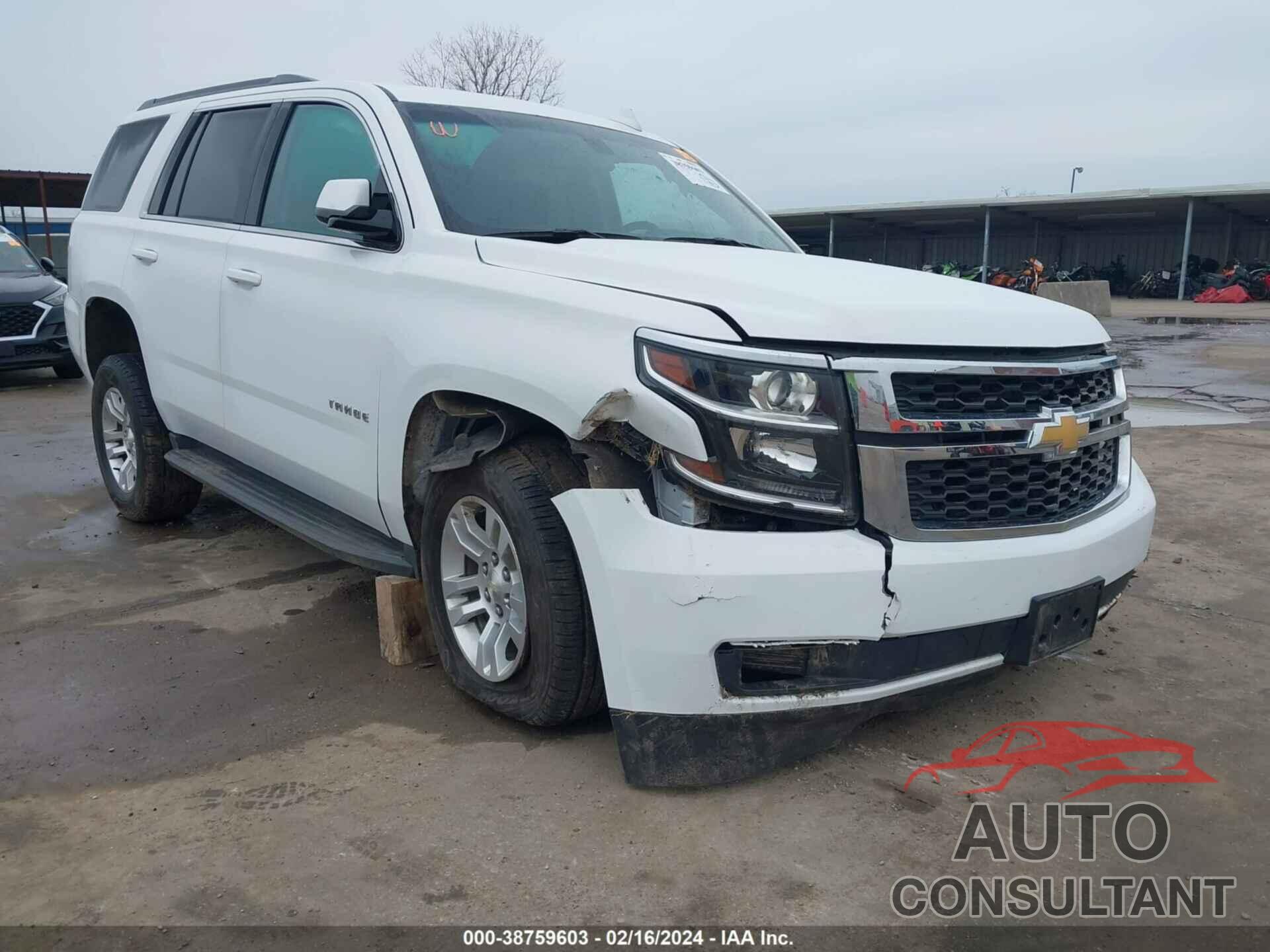 CHEVROLET TAHOE 2017 - 1GNSCAKC8HR351167