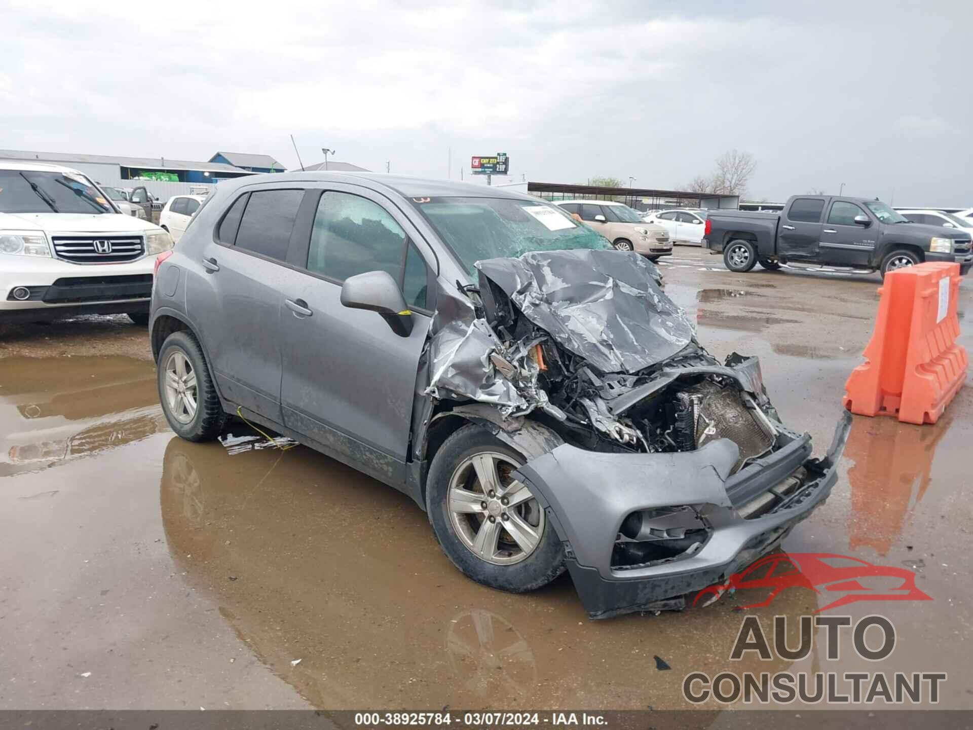 CHEVROLET TRAX 2020 - 3GNCJKSBXLL147607