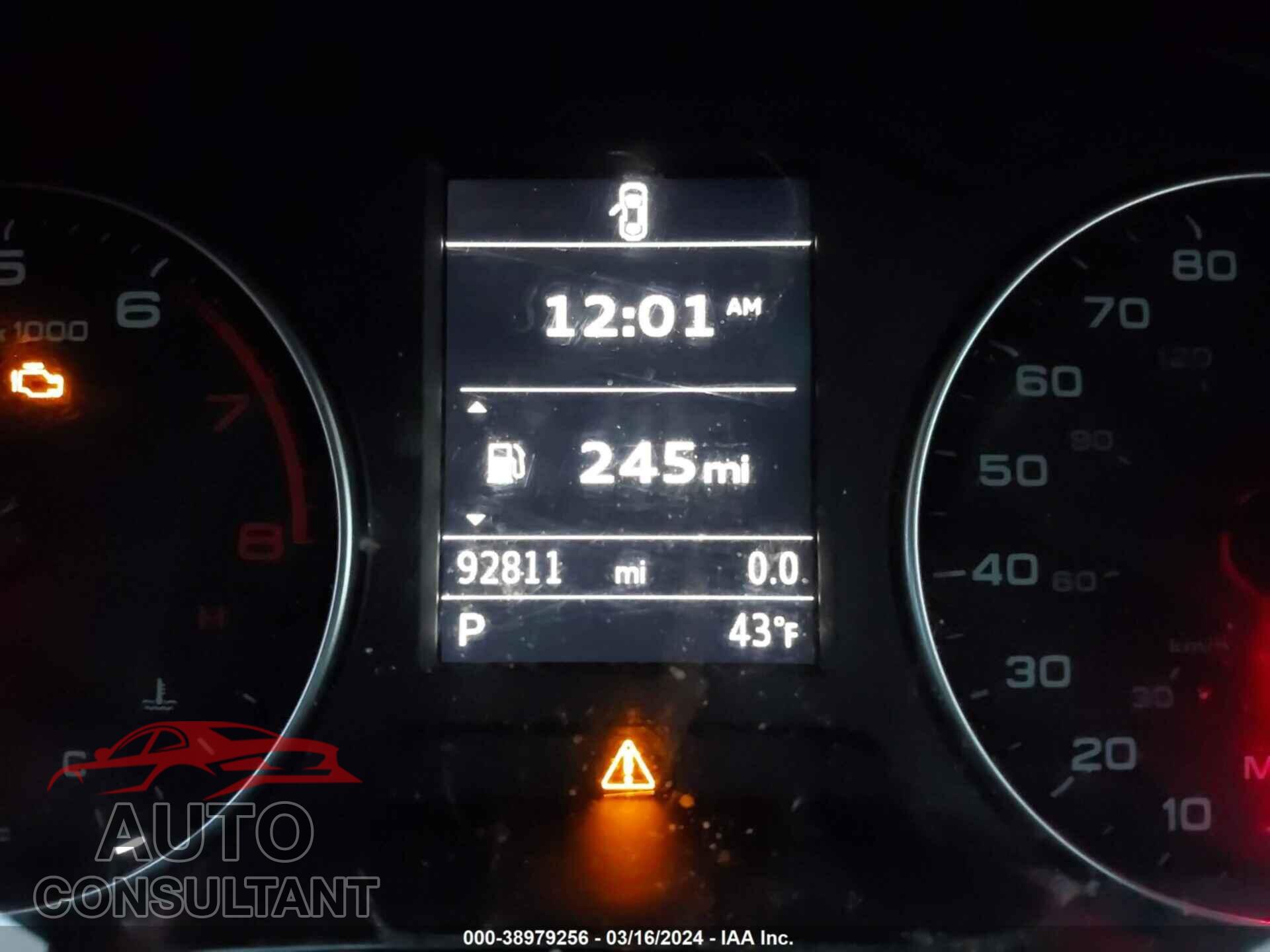 AUDI A3 2016 - WAUB8GFF3G1056960