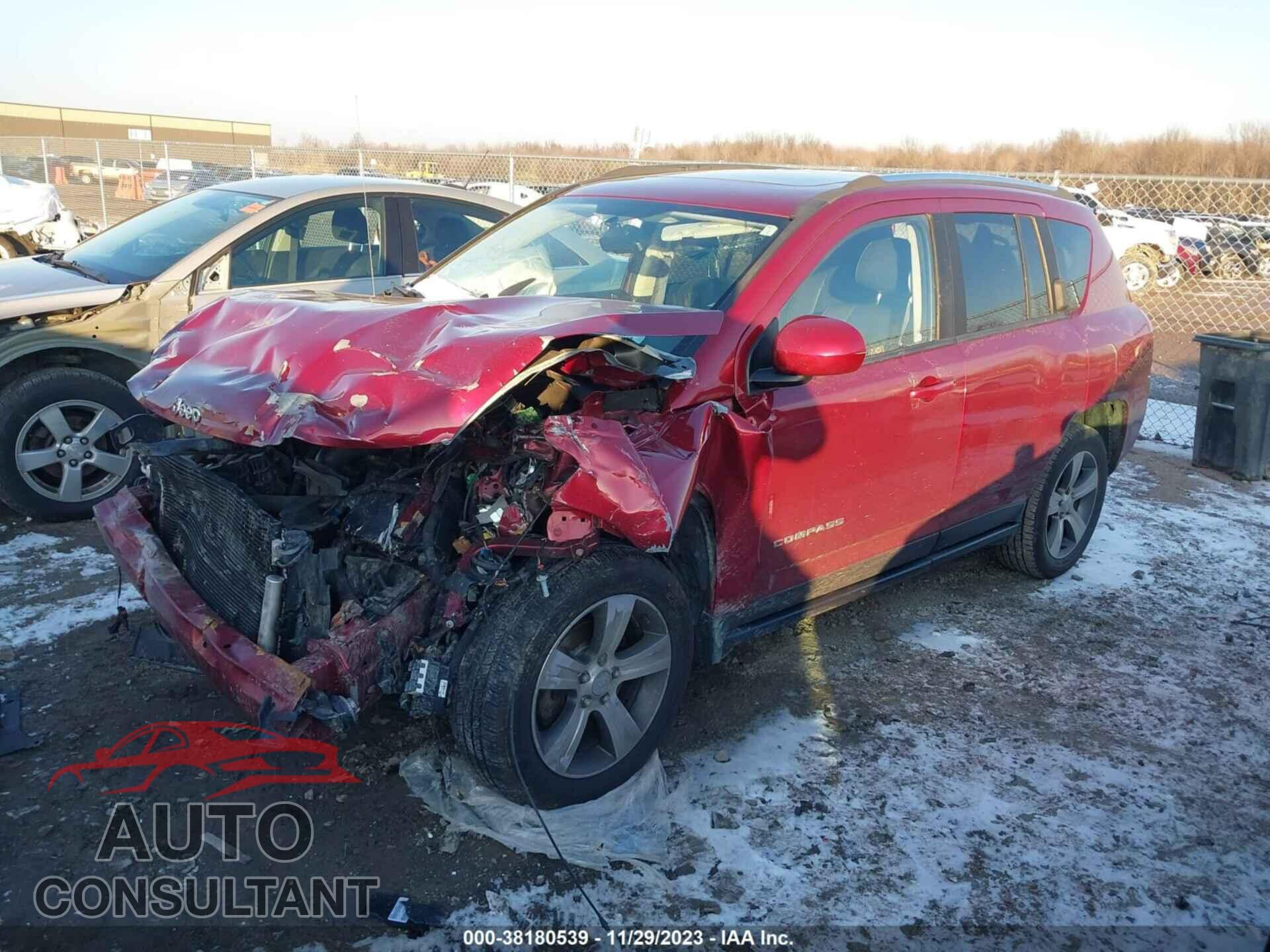 JEEP COMPASS 2017 - 1C4NJCEA6HD156795