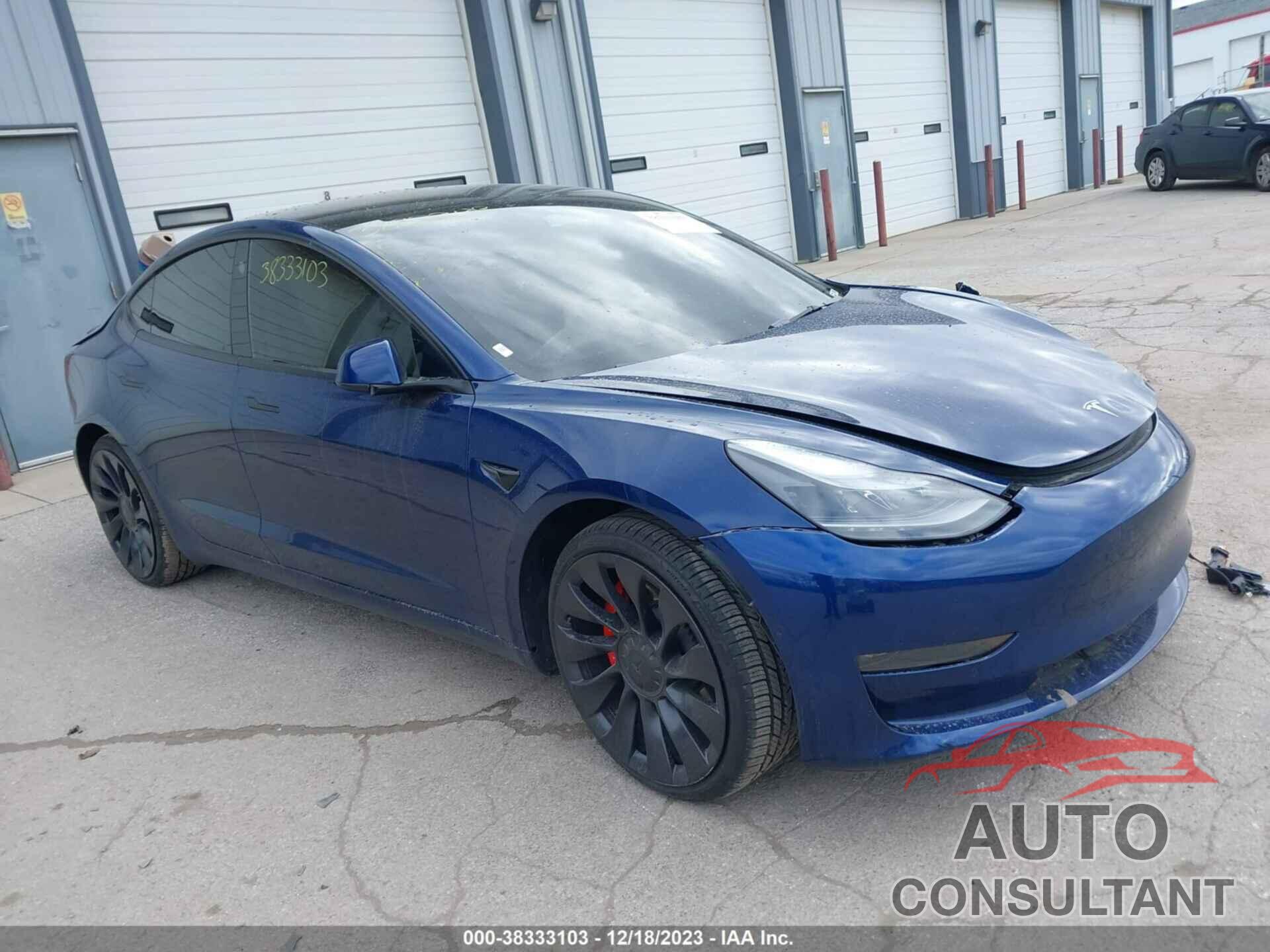 TESLA MODEL 3 2022 - 5YJ3E1EC6NF236829