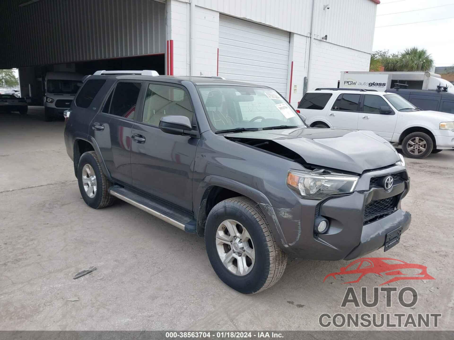 TOYOTA 4RUNNER 2018 - JTEBU5JR3J5526954