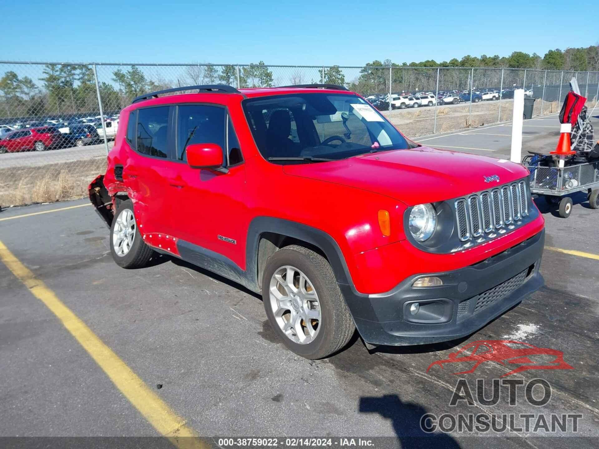 JEEP RENEGADE 2018 - ZACCJABB2JPJ26433