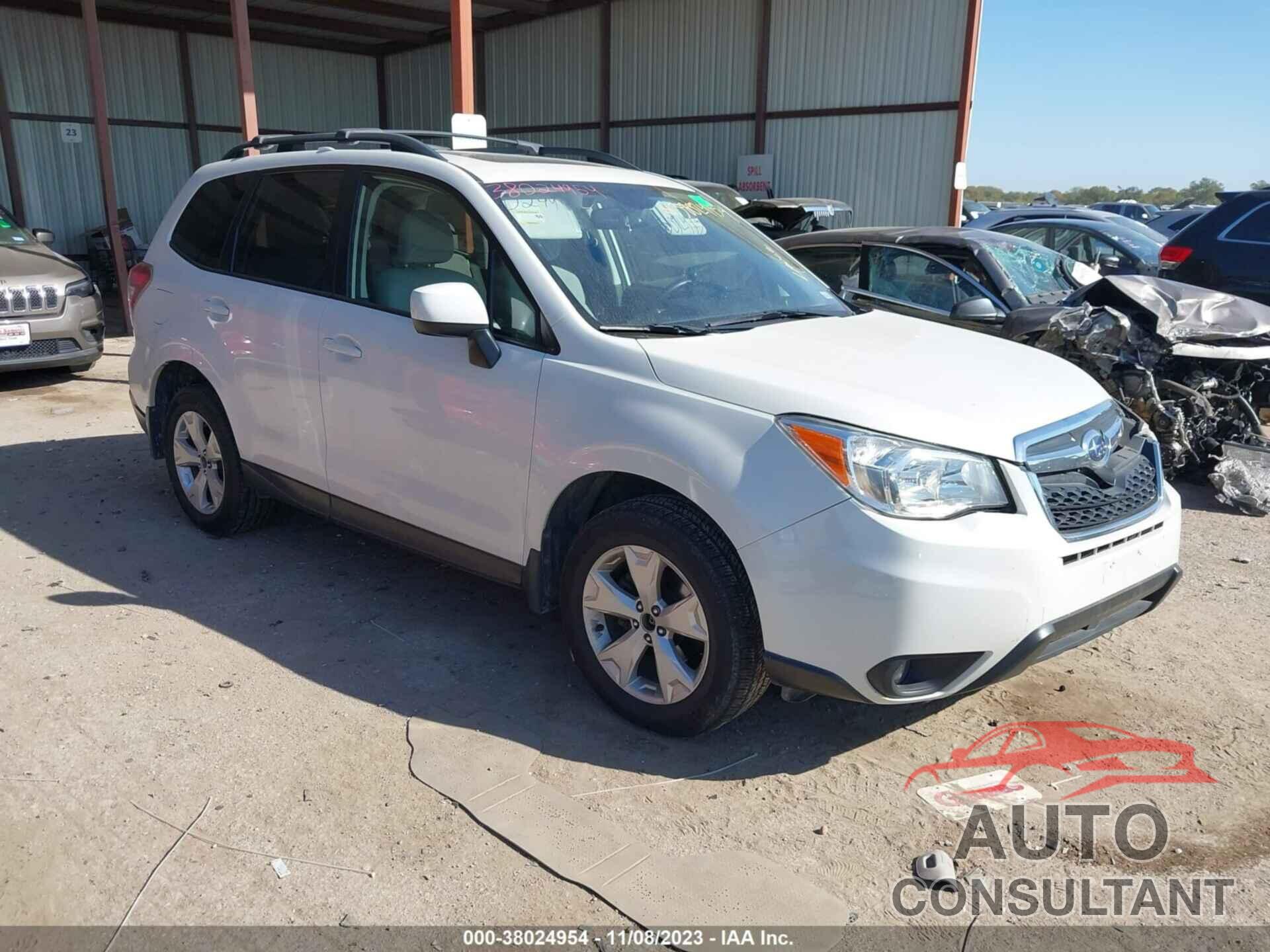 SUBARU FORESTER 2016 - JF2SJAFC5GH441505