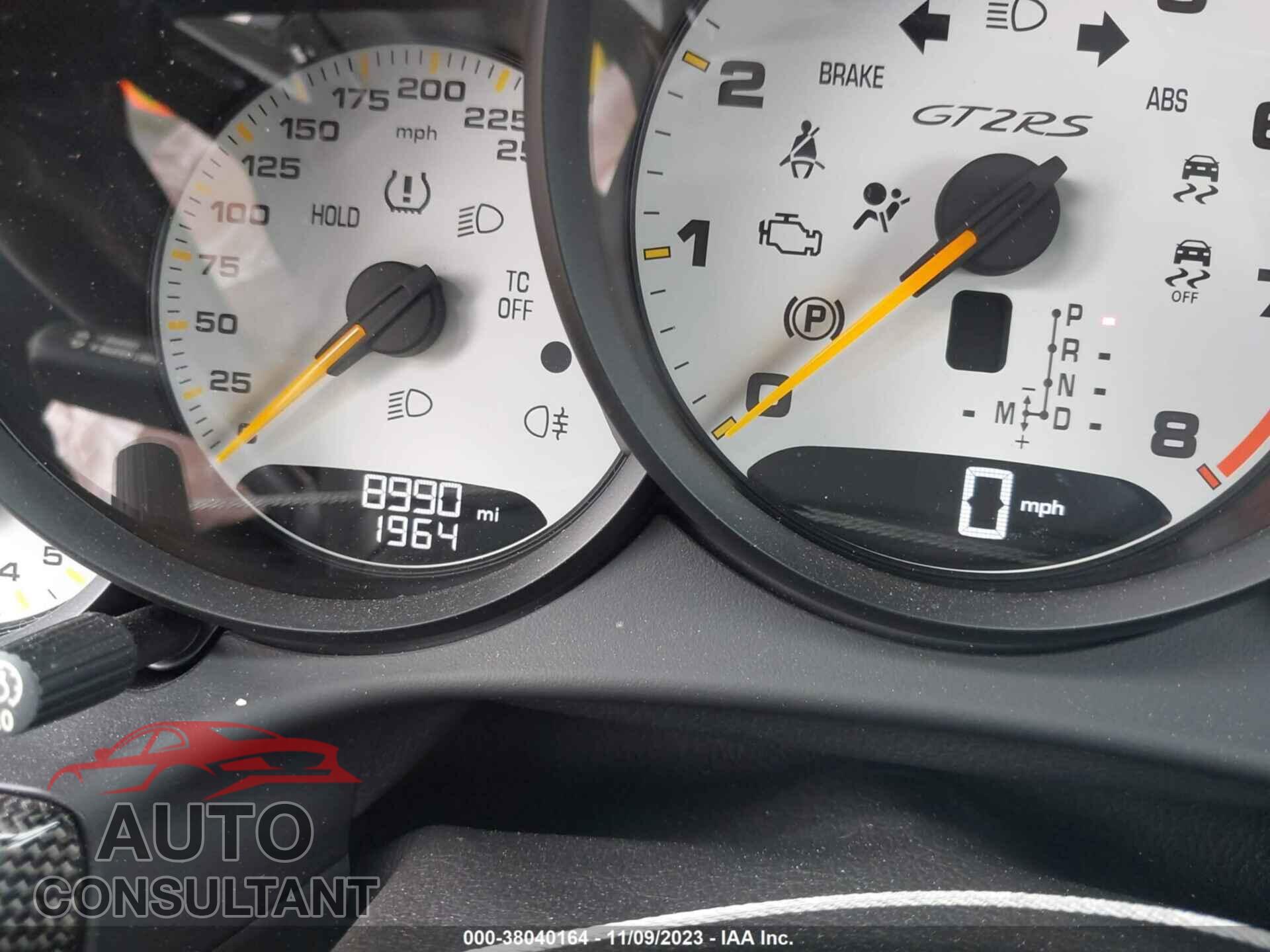 PORSCHE 911 2019 - WP0AE2A92KS155235