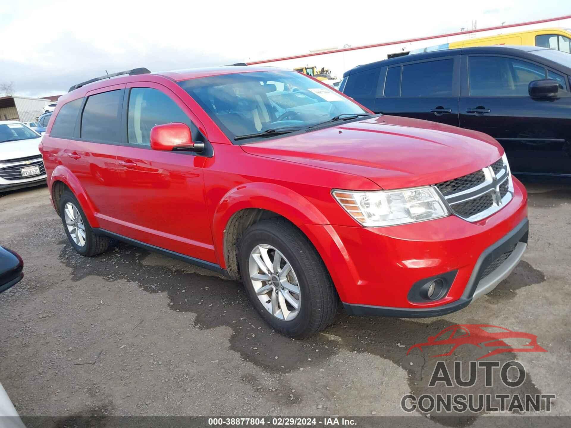 DODGE JOURNEY 2017 - 3C4PDCBG3HT588991