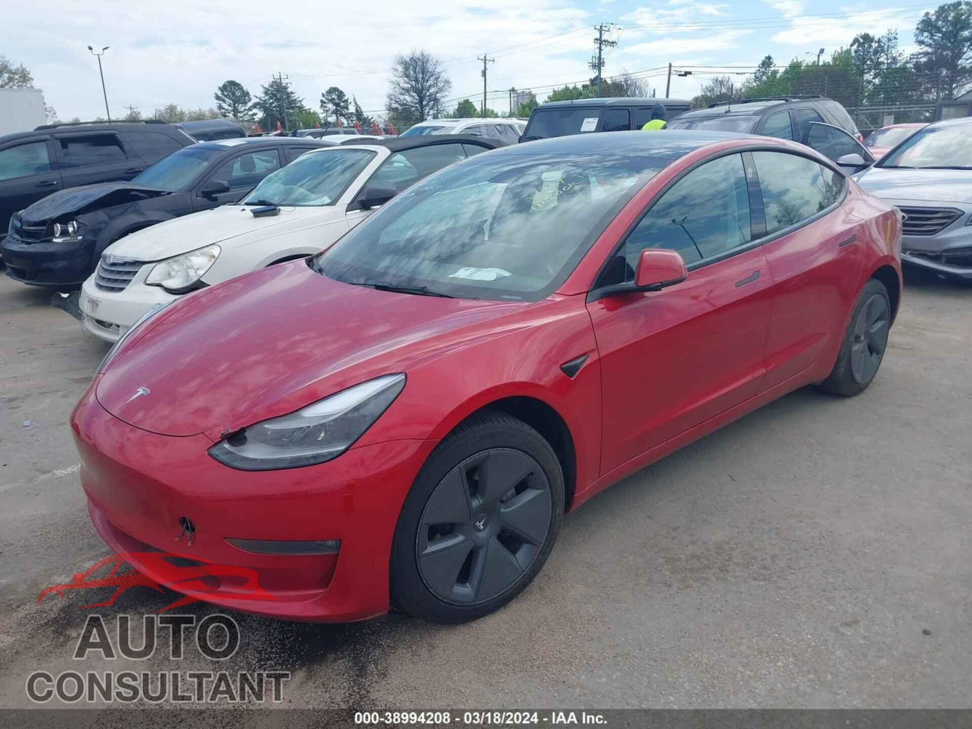 TESLA MODEL 3 2022 - 5YJ3E1EB5NF174329