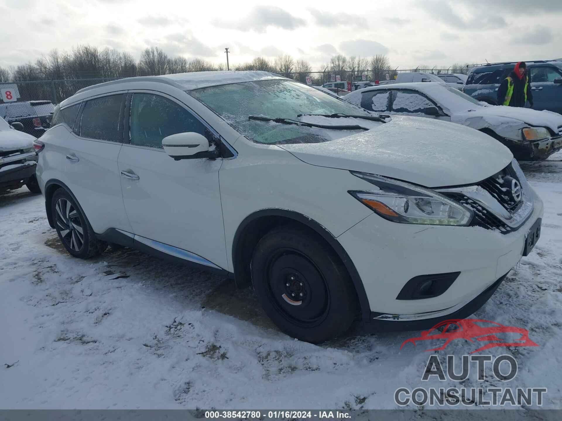 NISSAN MURANO 2016 - 5N1AZ2MH6GN168496