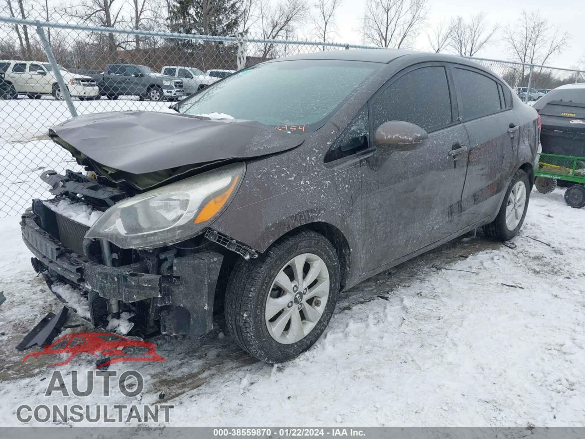 KIA RIO 2016 - KNADN4A32G6642954