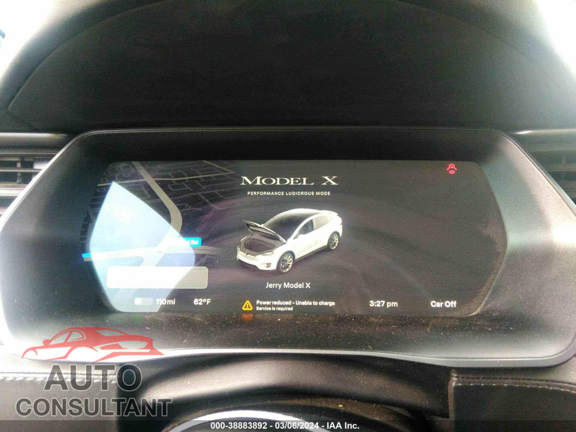 TESLA MODEL X 2019 - 5YJXCBE44KF161534