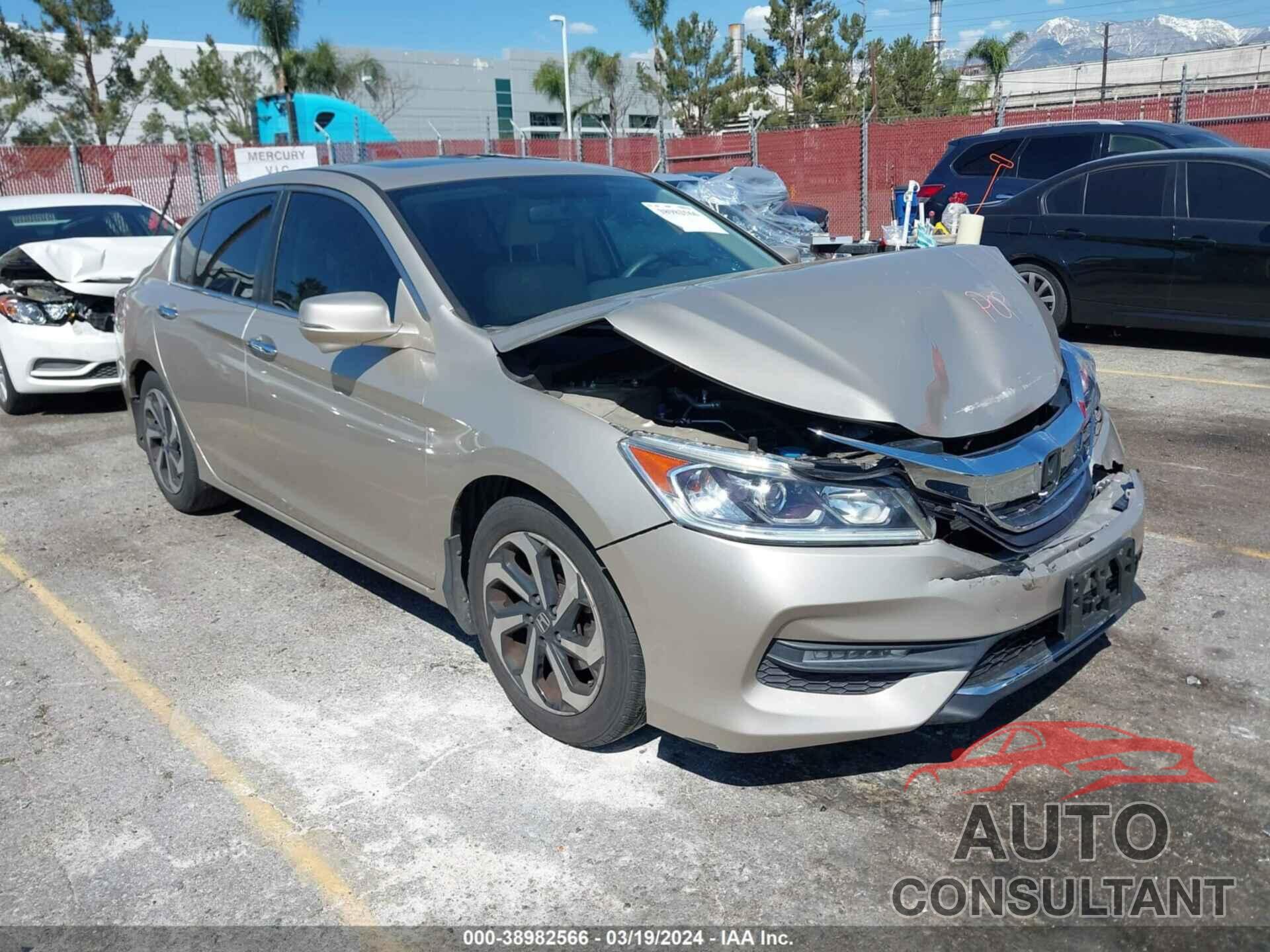 HONDA ACCORD 2016 - 1HGCR2F76GA084012