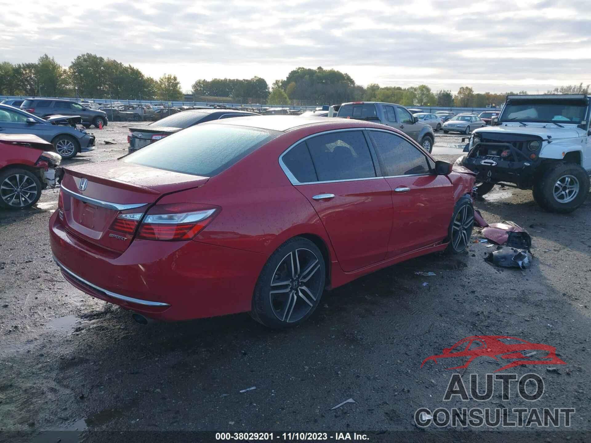 HONDA ACCORD 2016 - 1HGCR2F51GA064541