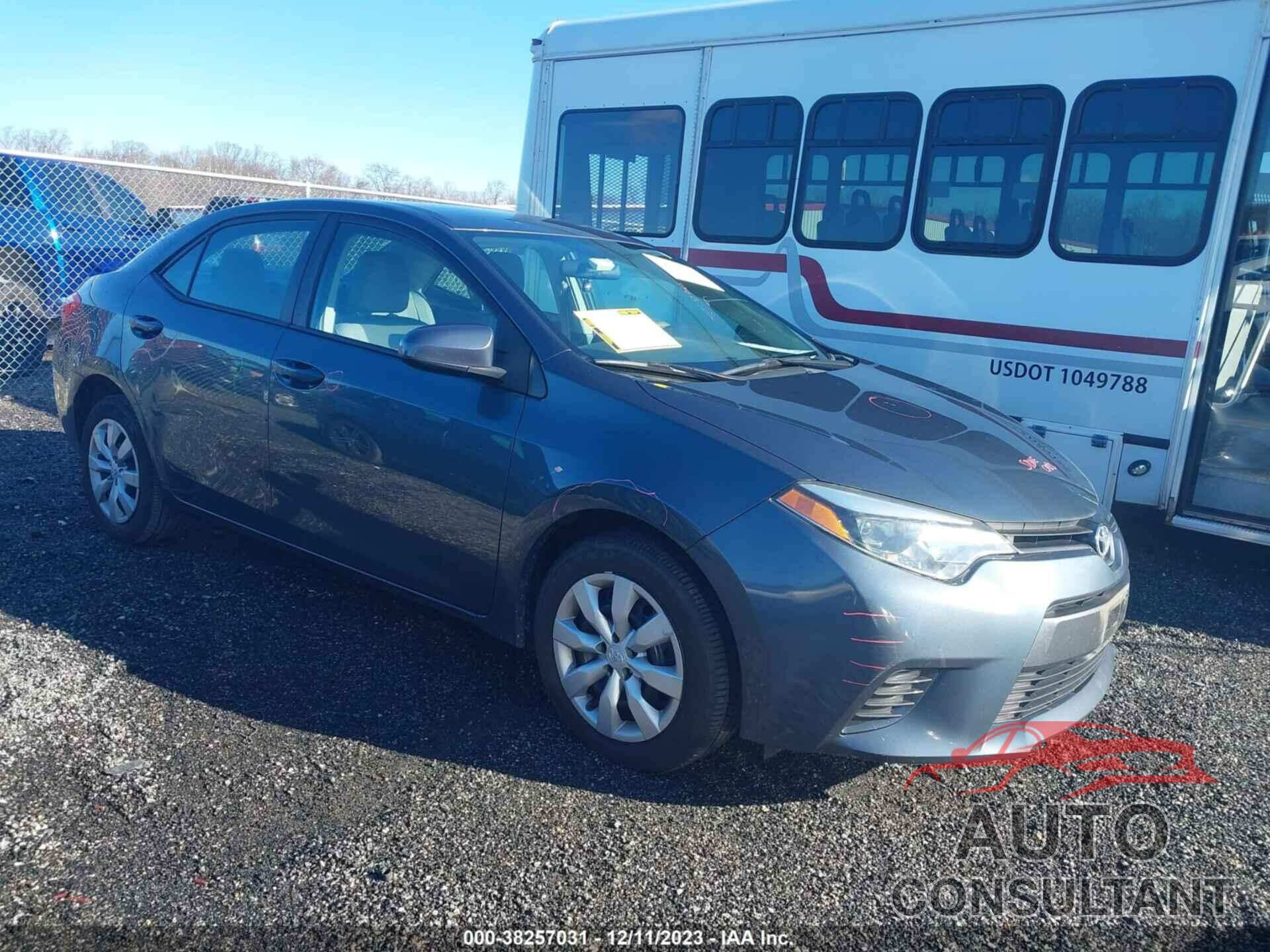 TOYOTA COROLLA 2016 - 2T1BURHE5GC579083