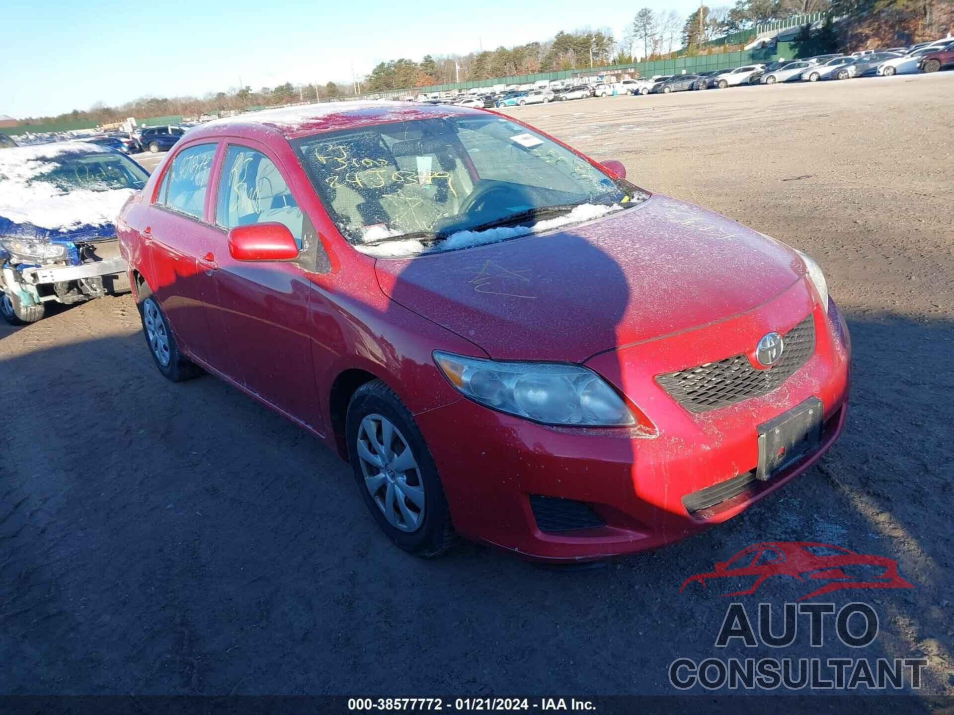 TOYOTA COROLLA 2010 - 2T1BU4EE2AC514867