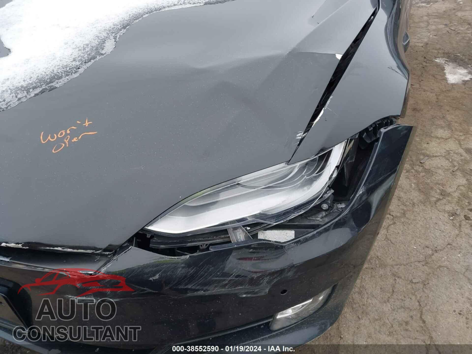 TESLA MODEL S 2017 - 5YJSA1E25HF190736