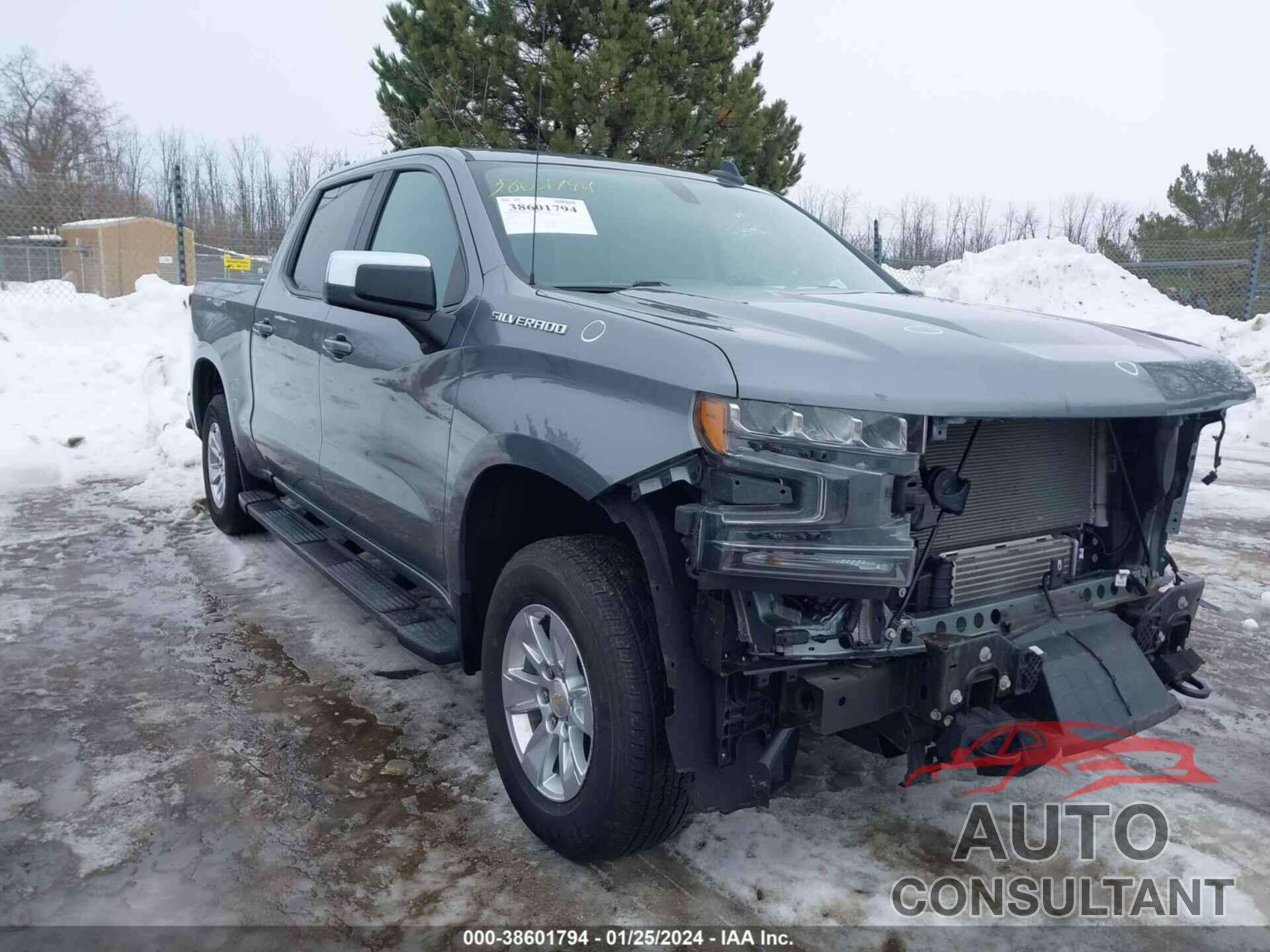 CHEVROLET SILVERADO 1500 2021 - 1GCPYDEK2MZ404766