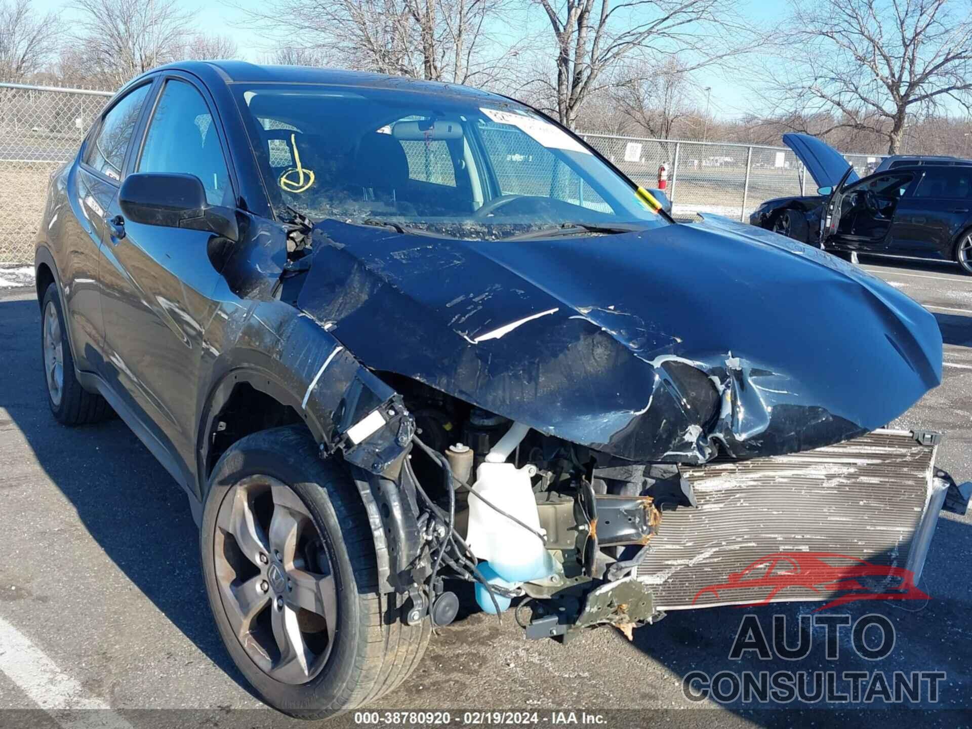HONDA HR-V 2016 - 3CZRU6H35GM720845