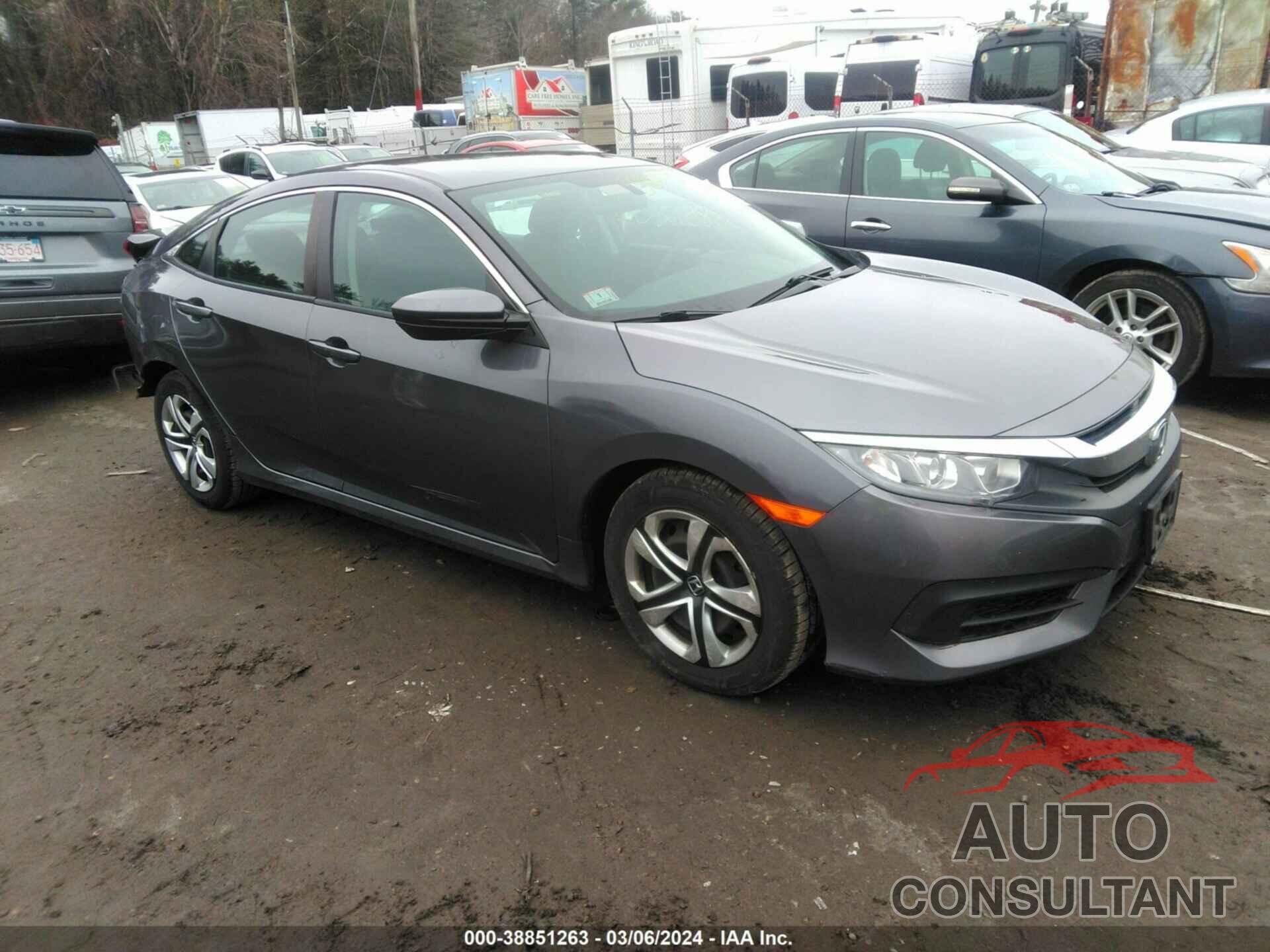 HONDA CIVIC 2017 - 19XFC2F54HE228909