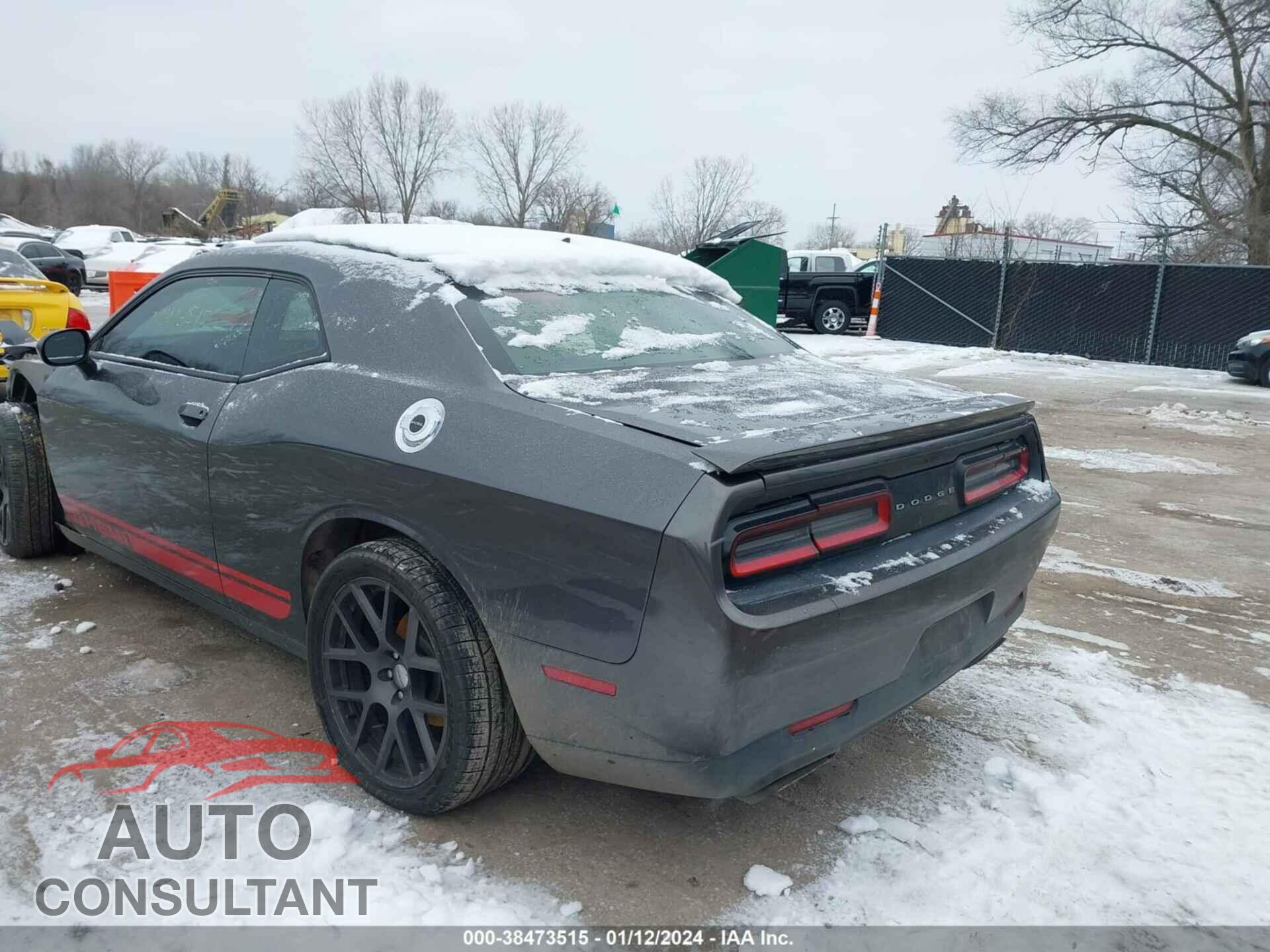 DODGE CHALLENGER 2016 - 2C3CDZBT8GH149375