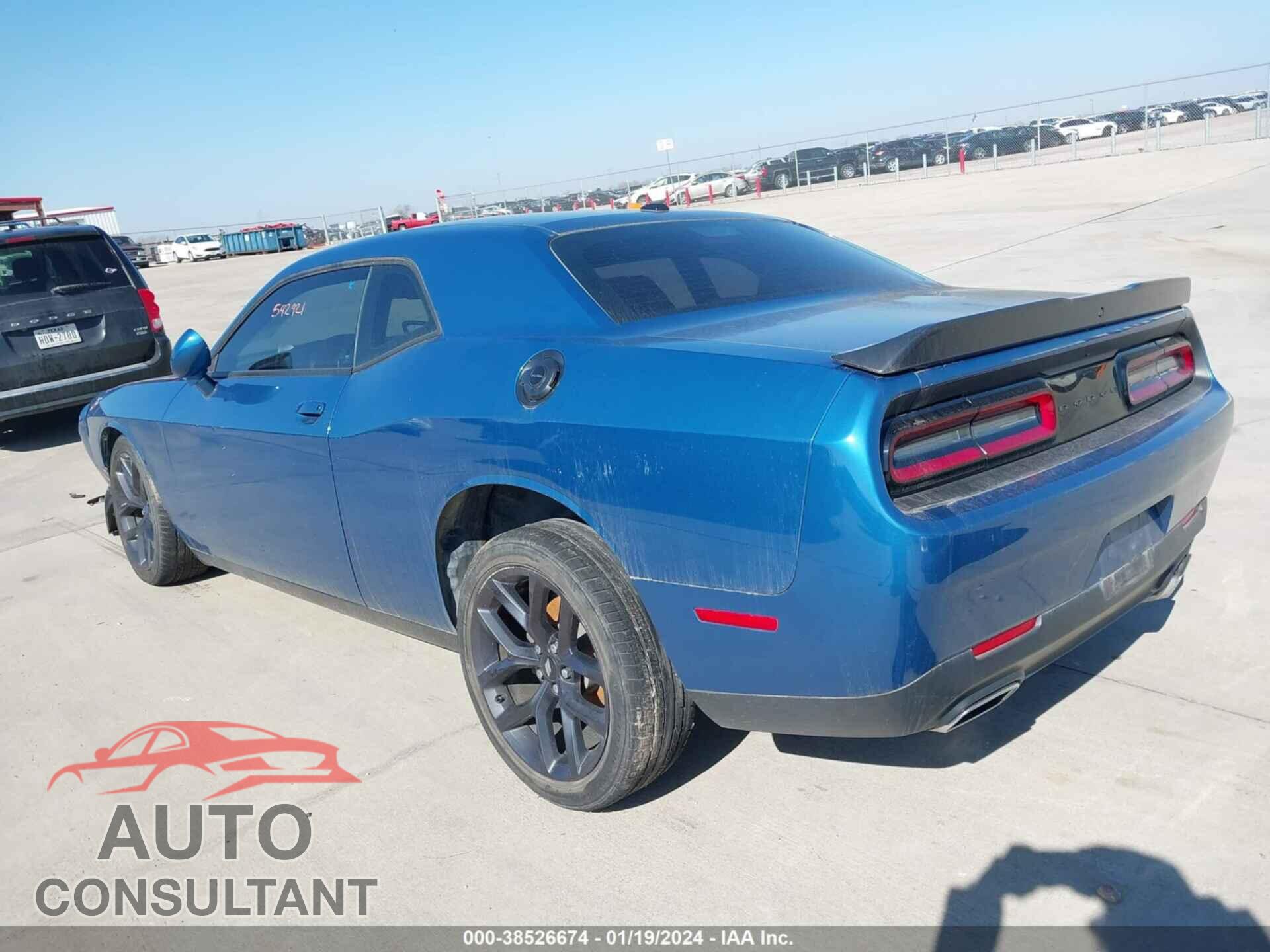 DODGE CHALLENGER 2021 - 2C3CDZAG2MH542921