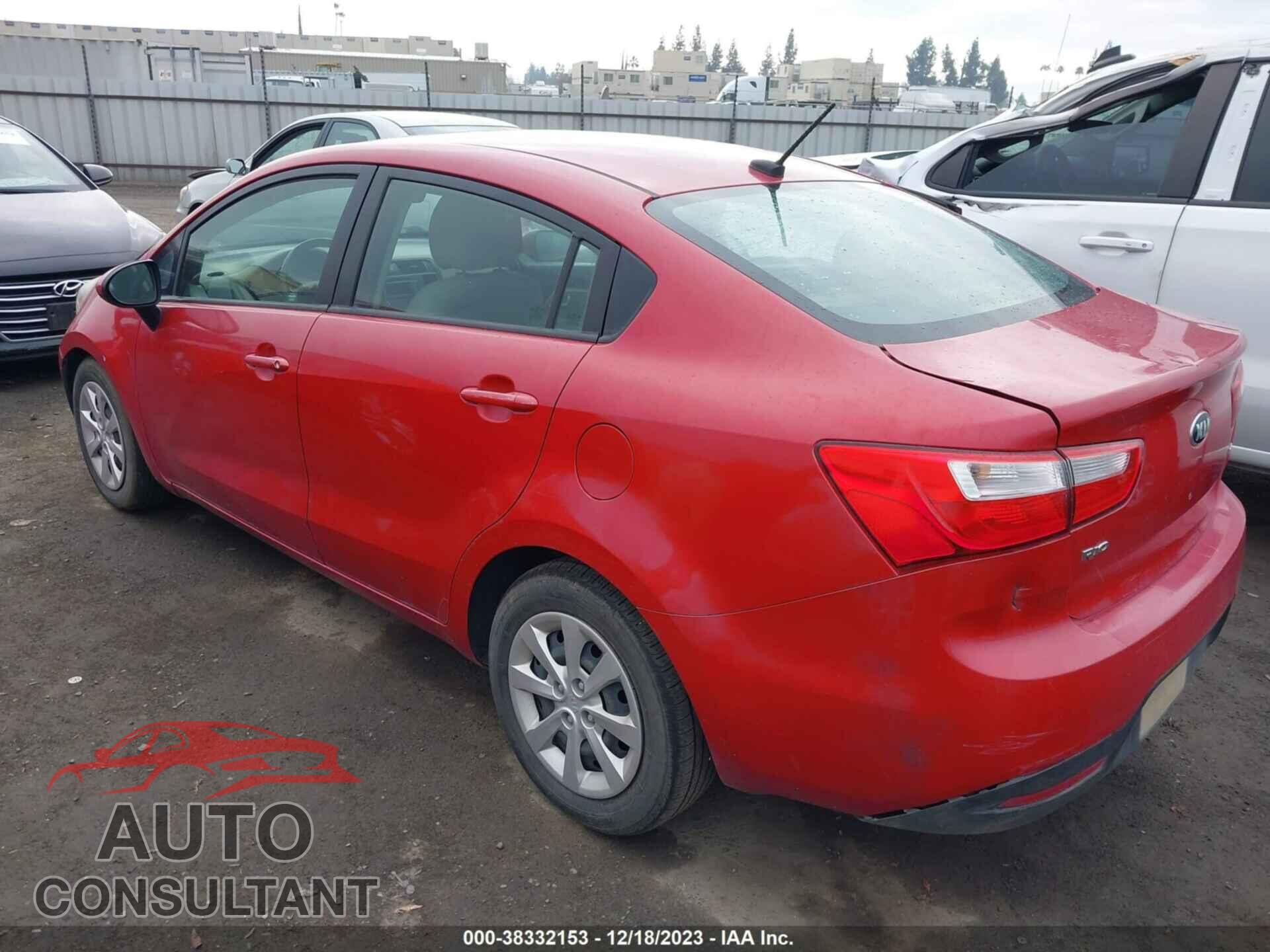 KIA RIO 2015 - KNADM4A32F6459863