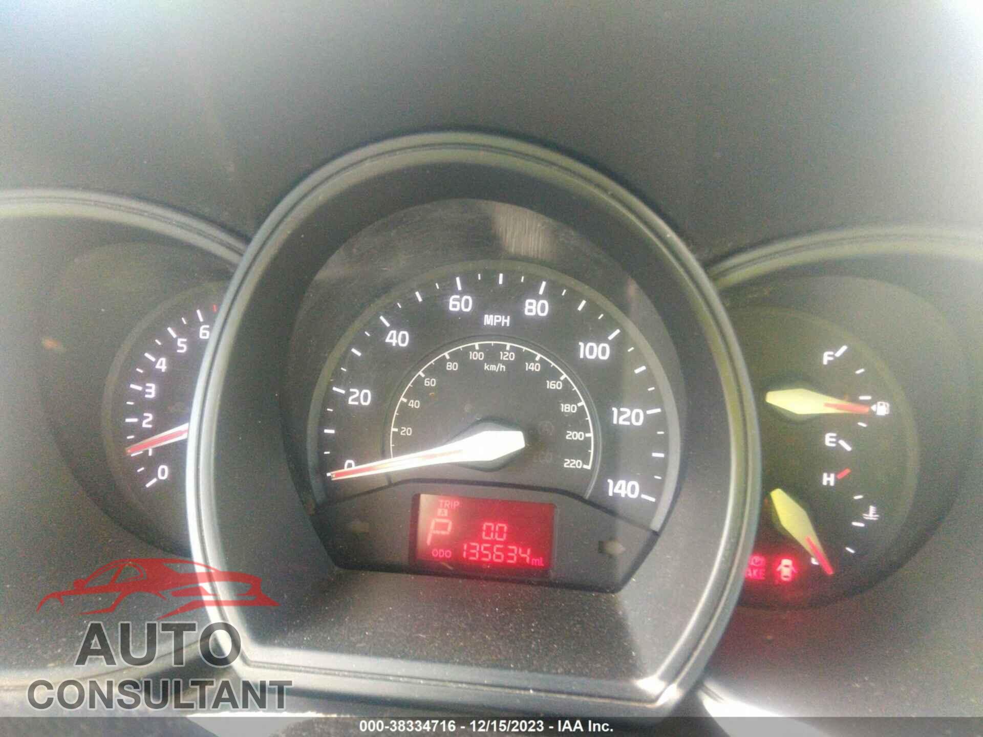 KIA RIO 2015 - KNADN4A36F6447034